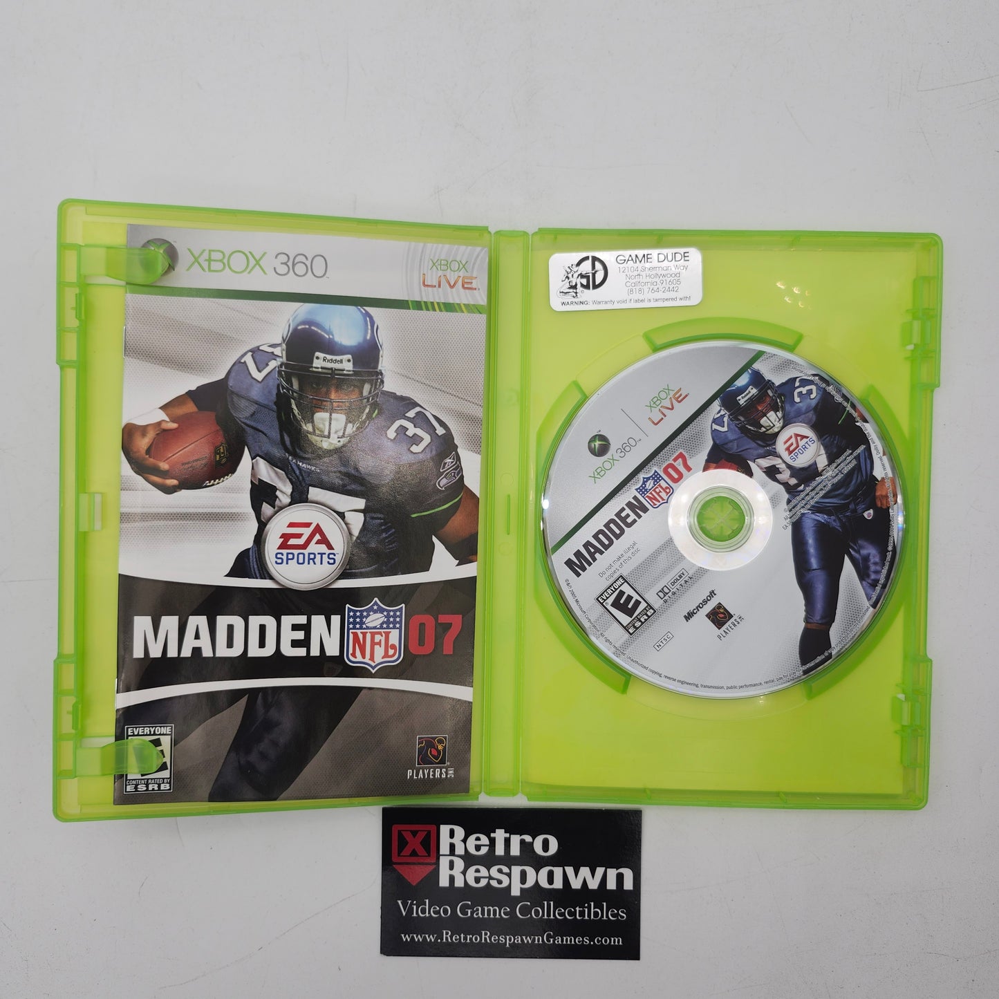 Madden 2007 - Xbox 360 (Complete)