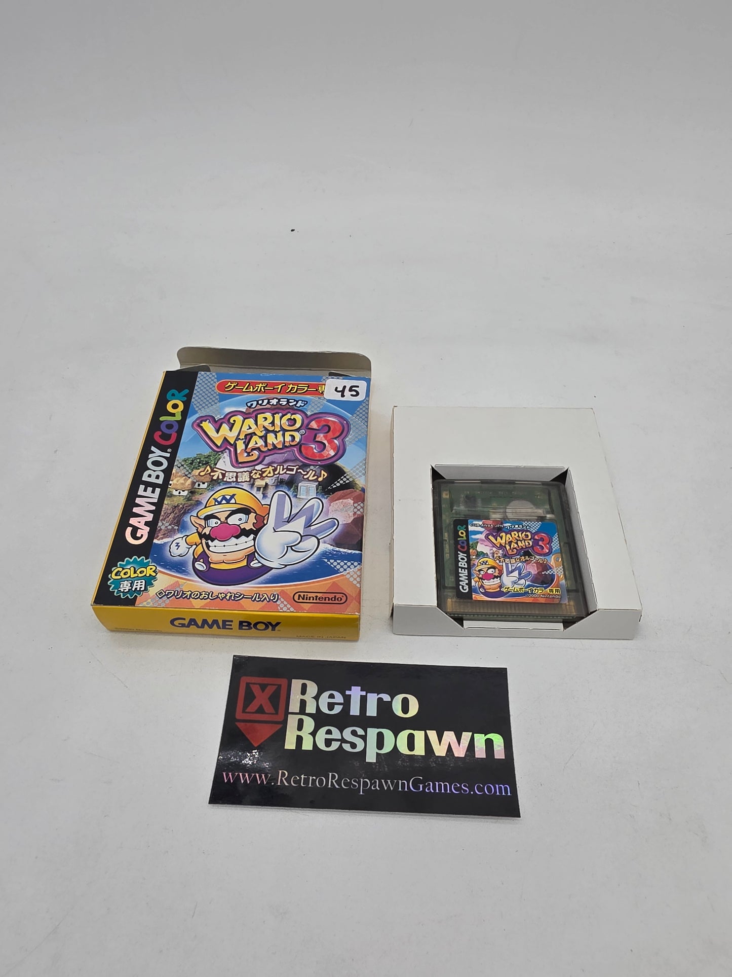 Wario Land 3 - JP GameBoy Color (Missing Manual)