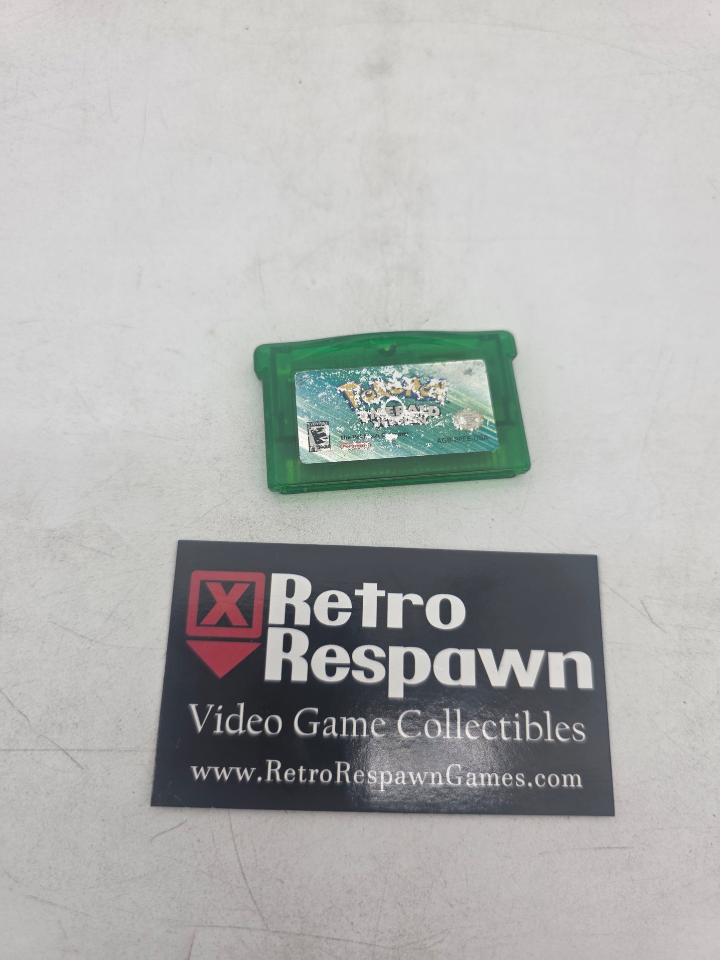 Worn Label Pokemon Emerald Version - Gameboy Advance (Game Only)