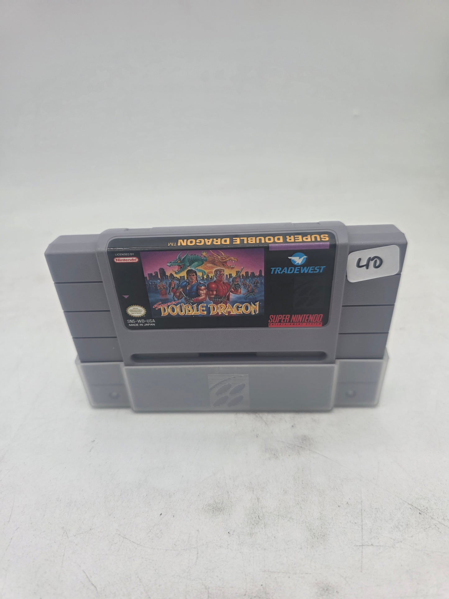 Super Double Dragon - Super Nintendo (Game Only)