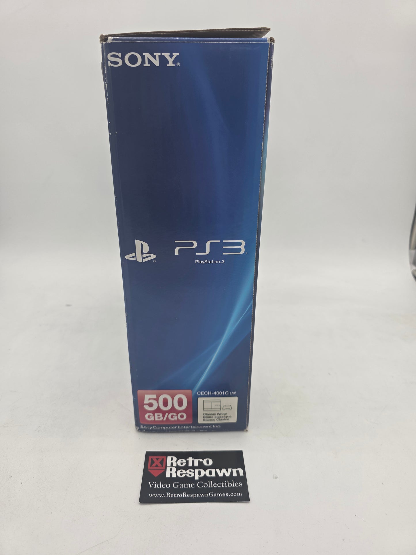 White Playstation 3 Super Slim 500GB - Playstation 3 (Complete)