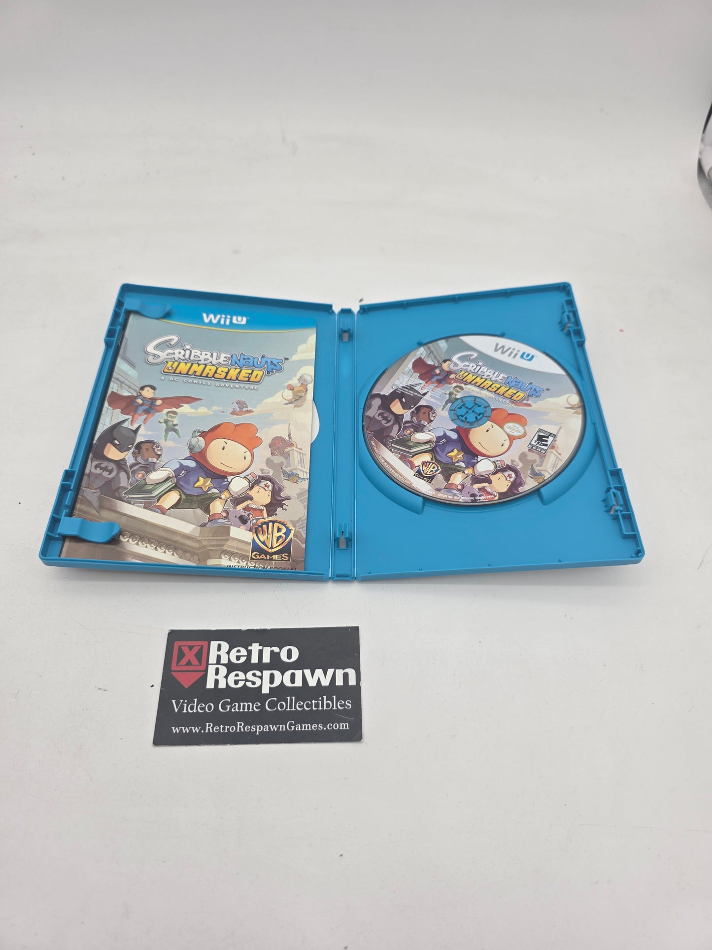 Scribblenauts Unmasked: A DC Comics Adventure - Wii U (Complete)