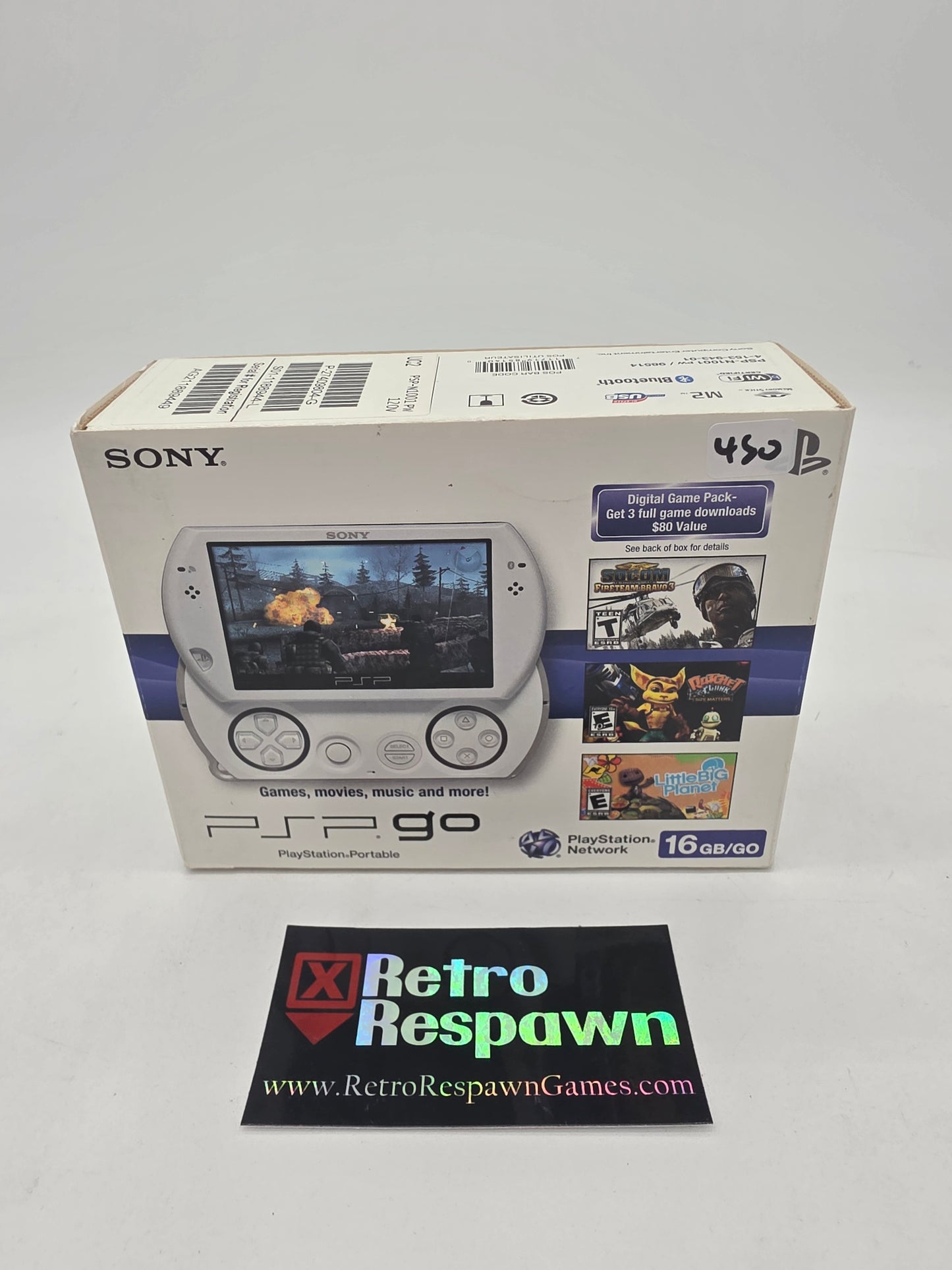 PSP Go Pearl White - PSP (Sealed)