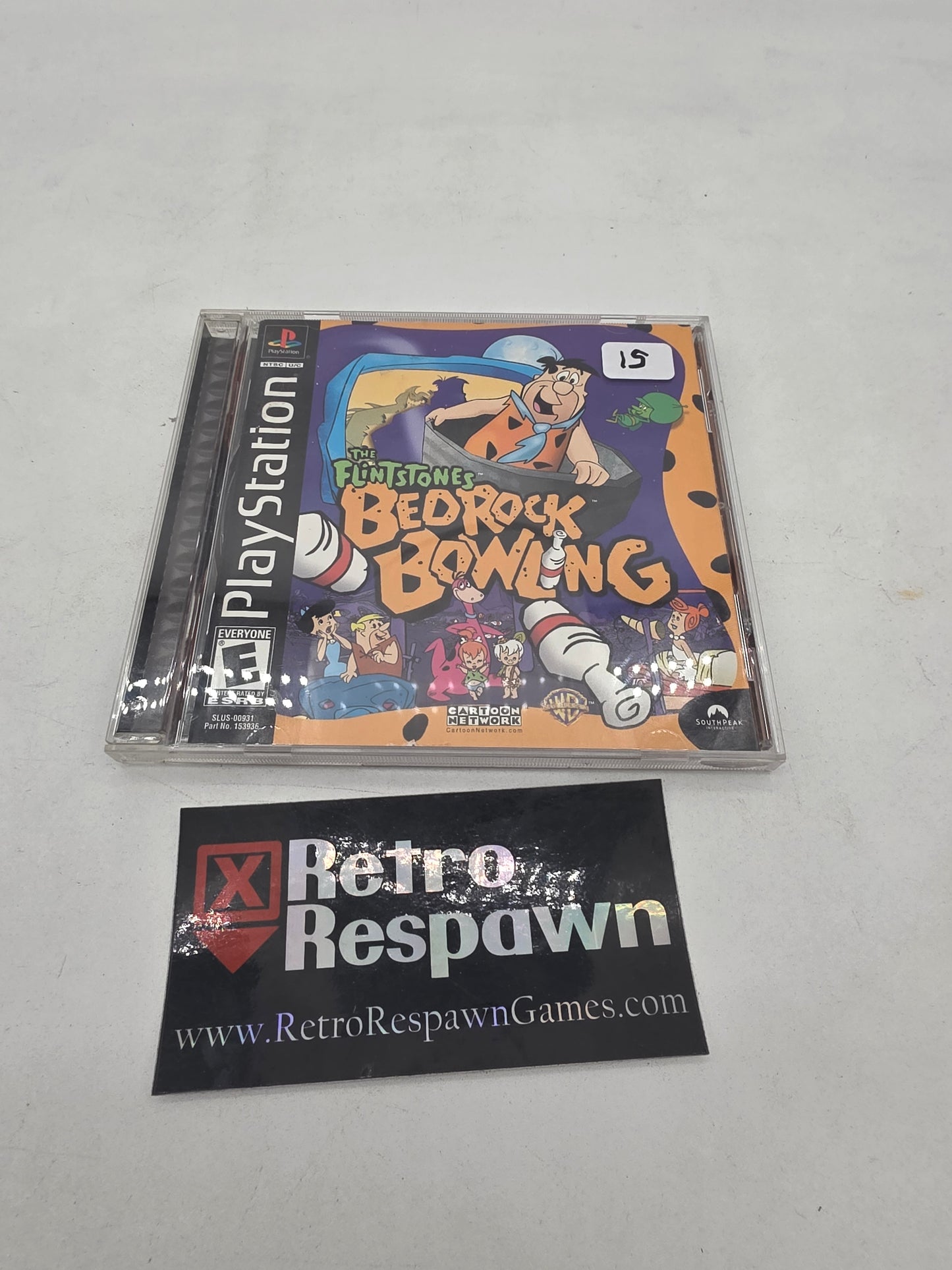 The Flintstones Bedrock Bowling - Playstation (Complete)