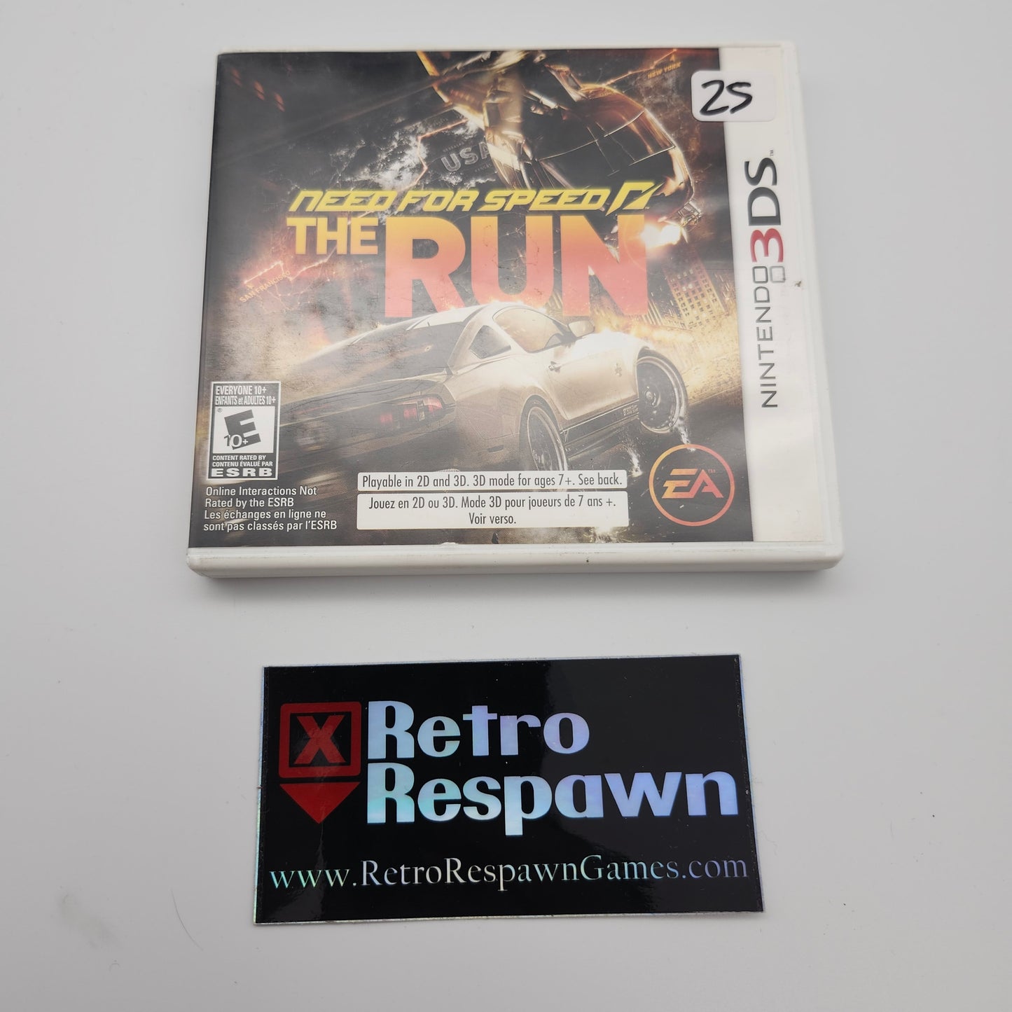 Need For Speed: The Run - Nintendo 3DS (Complete)