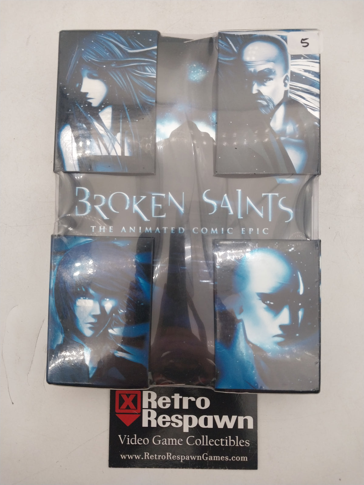 Broken Saints Animated Comic Epic - DVD (Sealed)