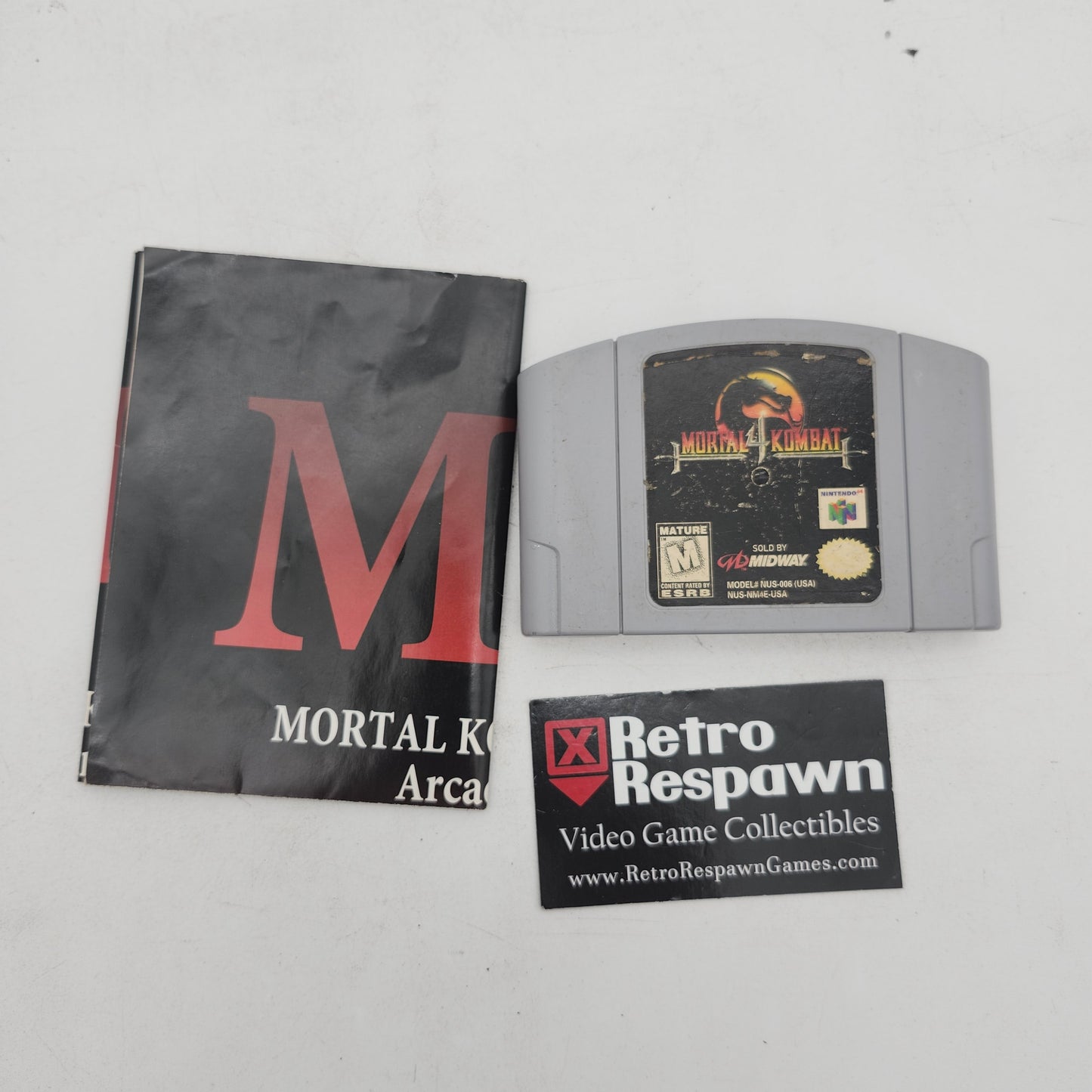 Mortal Kombat 4 - Nintendo 64 (Complete)