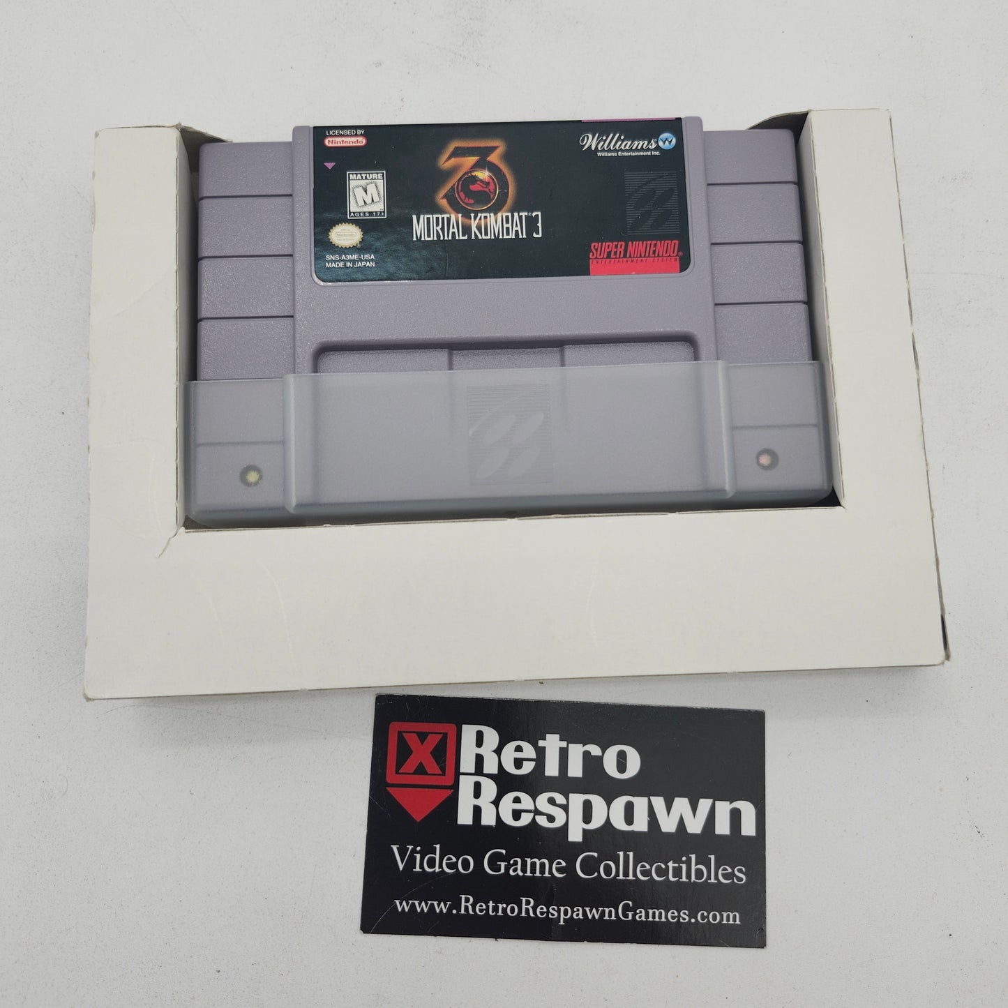 Mortal Kombat 3 - Super Nintendo (Missing Manual)