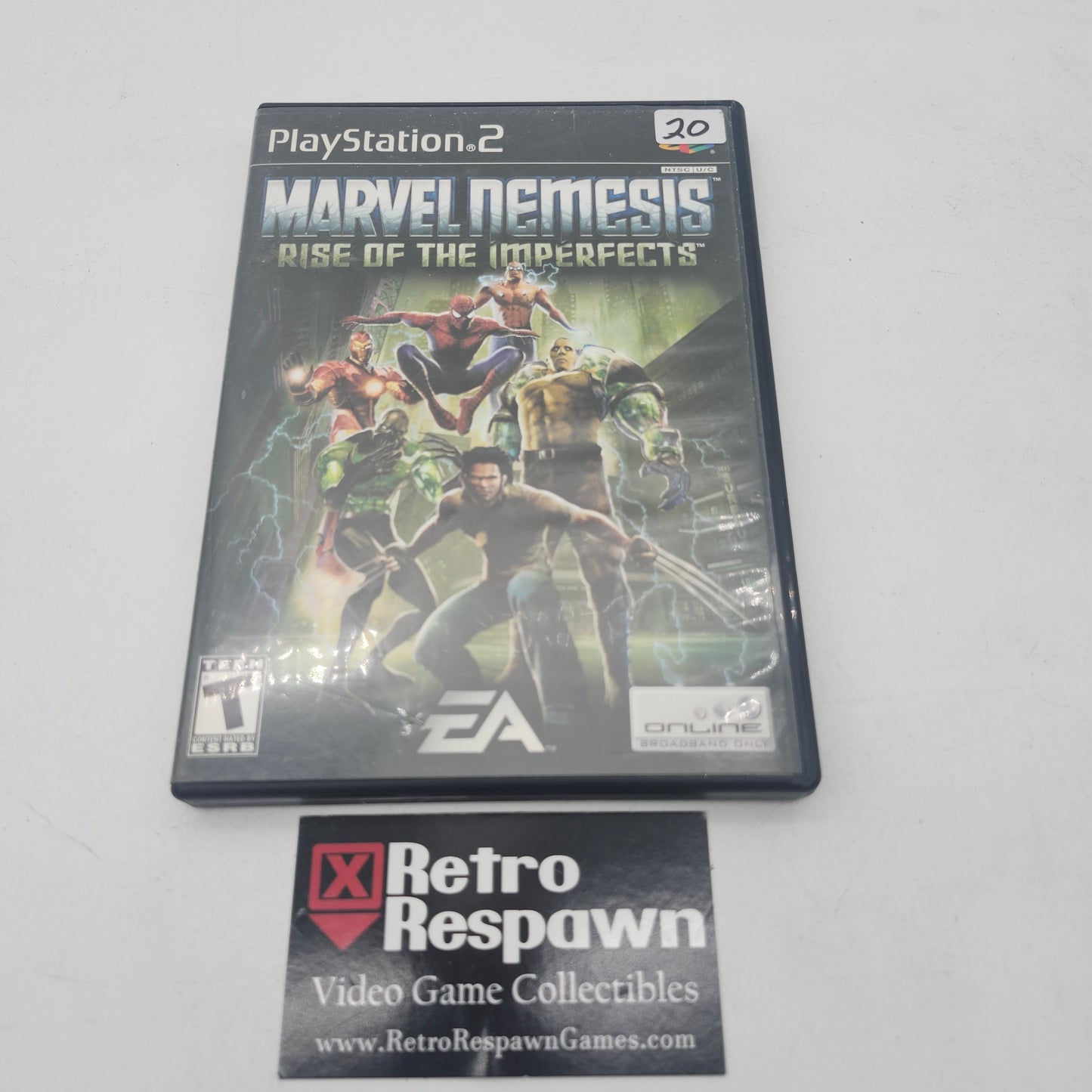 Marvel Nemesis Rise of the Imperfects - Playstation 2 (Complete)