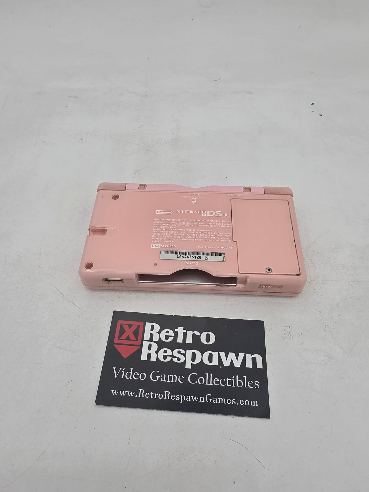 Coral Pink Nintendo DS Lite - Nintendo DS (Console + Charger)