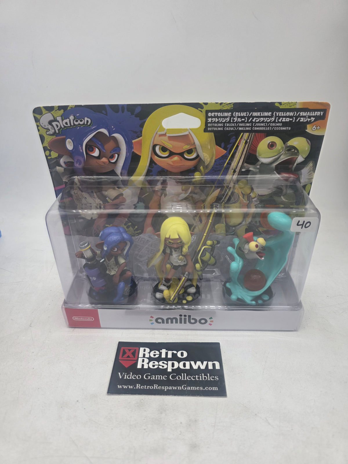 Splatoon Octoling (Blue)/ Inkling (Yellow) / Smallfry - JP Amiibo (Sealed)