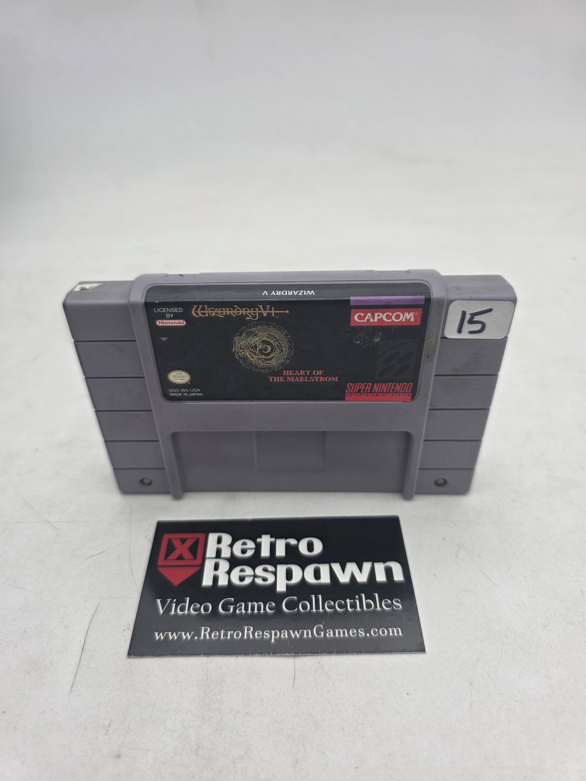 Wizardry V Heart of the Maelstrom - Super Nintendo (Game Only)