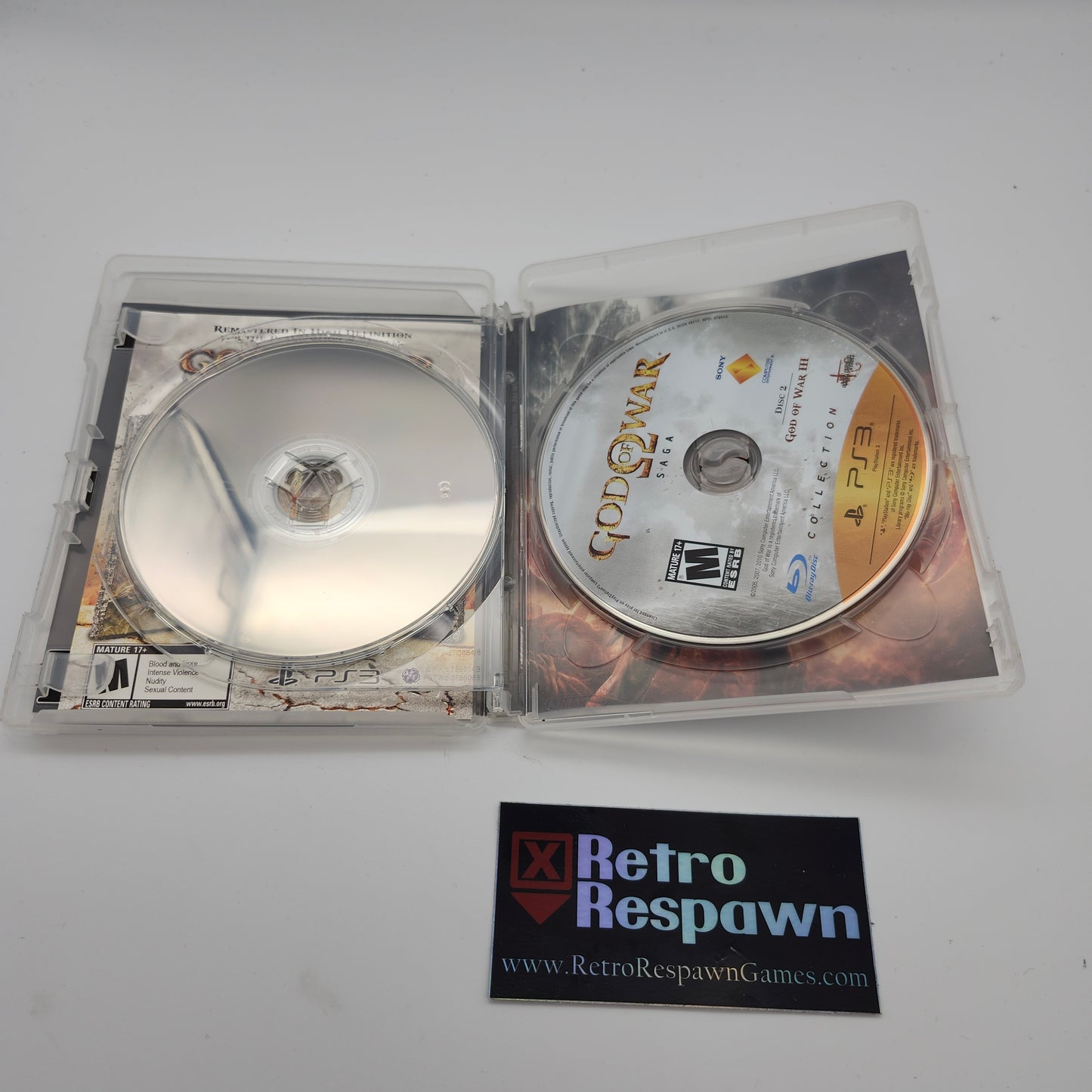 God of War Saga Dual Pack - Playstation 3 (Complete)