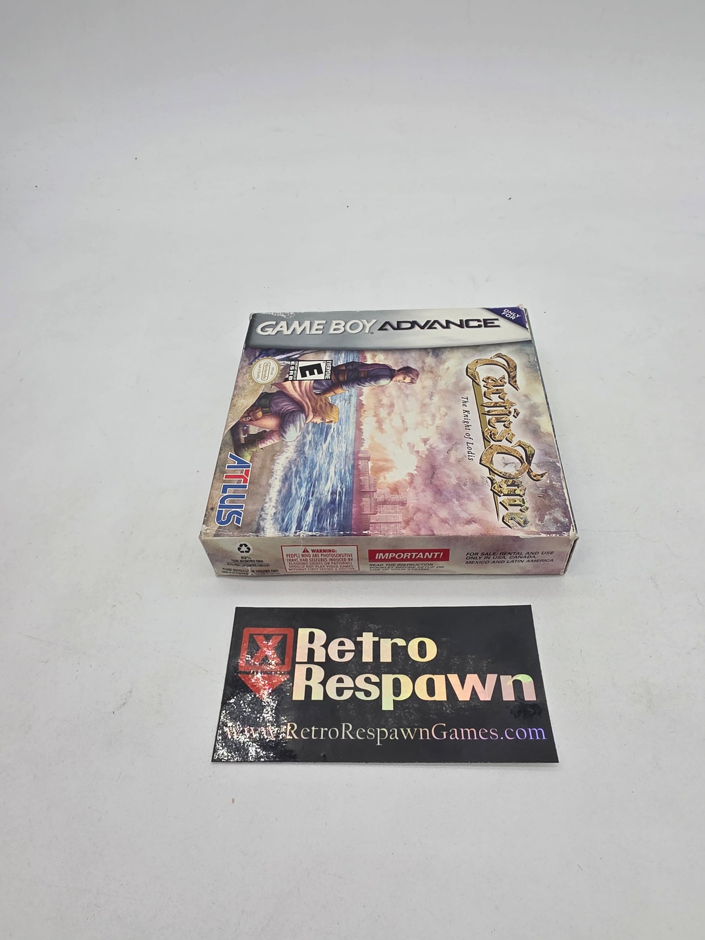 Tactics Ogre: The Knight of Lodis - GameBoy Advance (Complete)