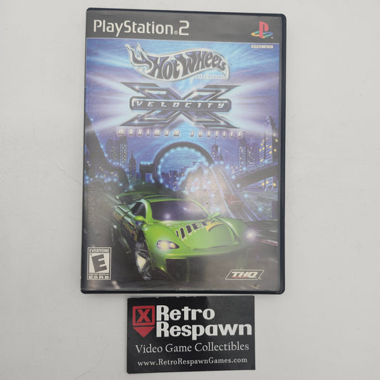 Hot Wheels Velocity X - Playstation 2 (Complete)