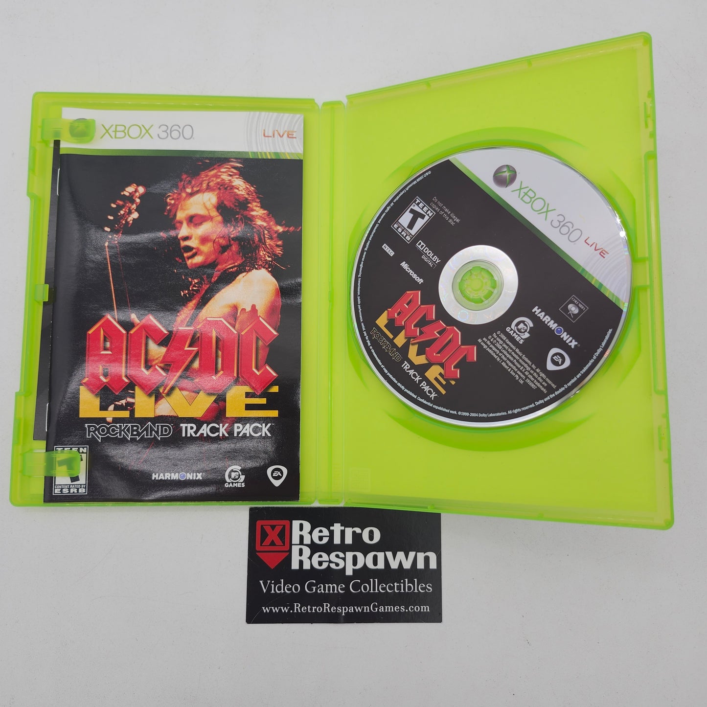 AC/DC Live Rock Band Track Pack - Xbox 360 (Complete)