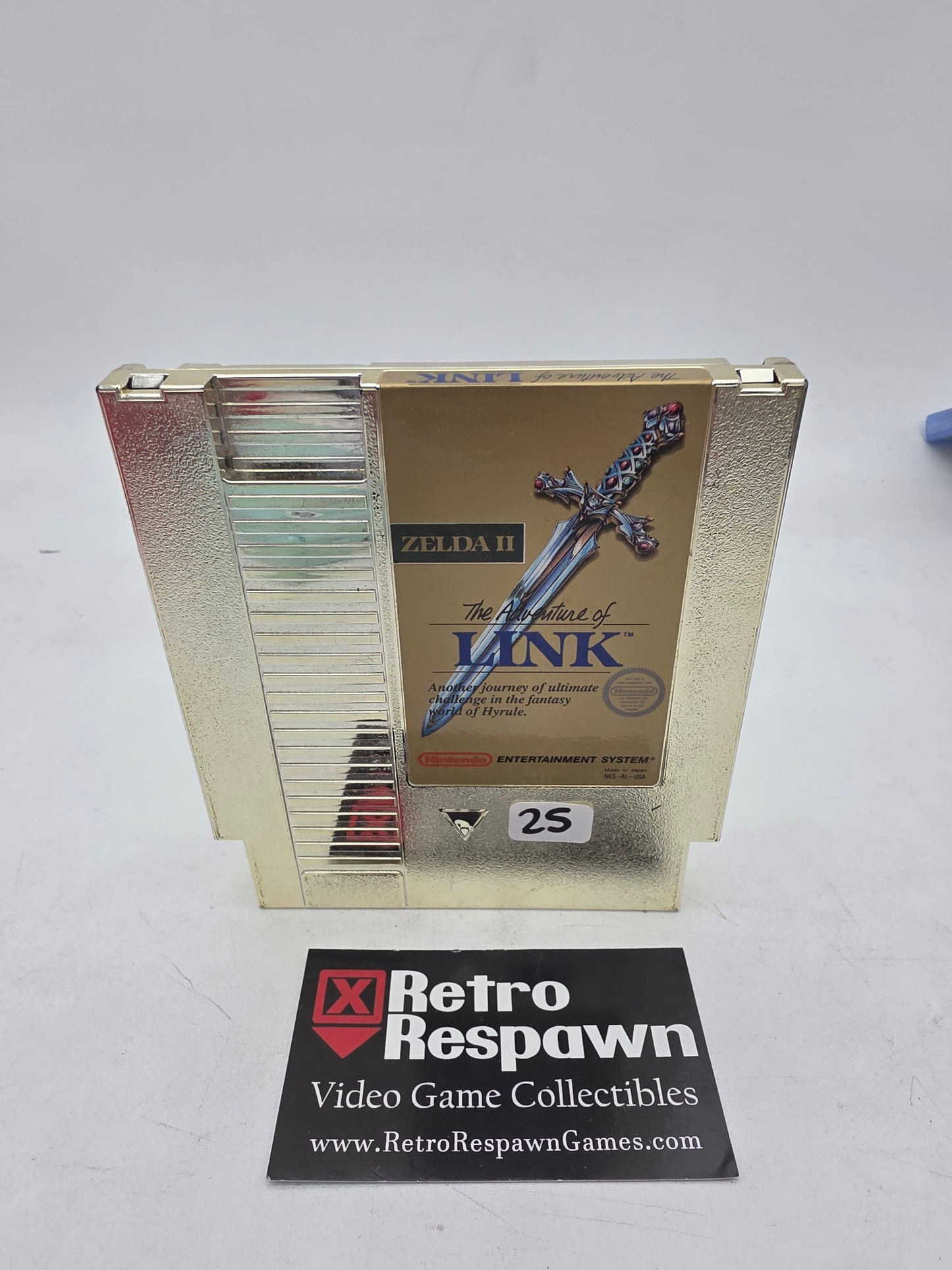 Gold Cart Zelda II The Adventure of Link - NES (Game Only)