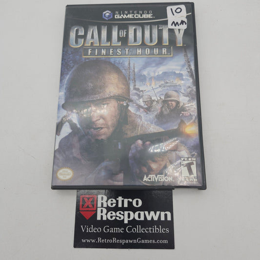 Call of Duty Finest Hour - Gamecube (Missing Manual)