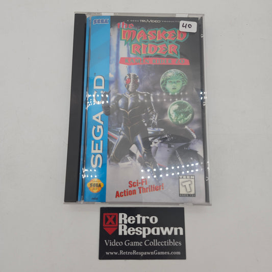 The Masked Rider Kamen Rider ZO -  Sega Mega CD (Complete)