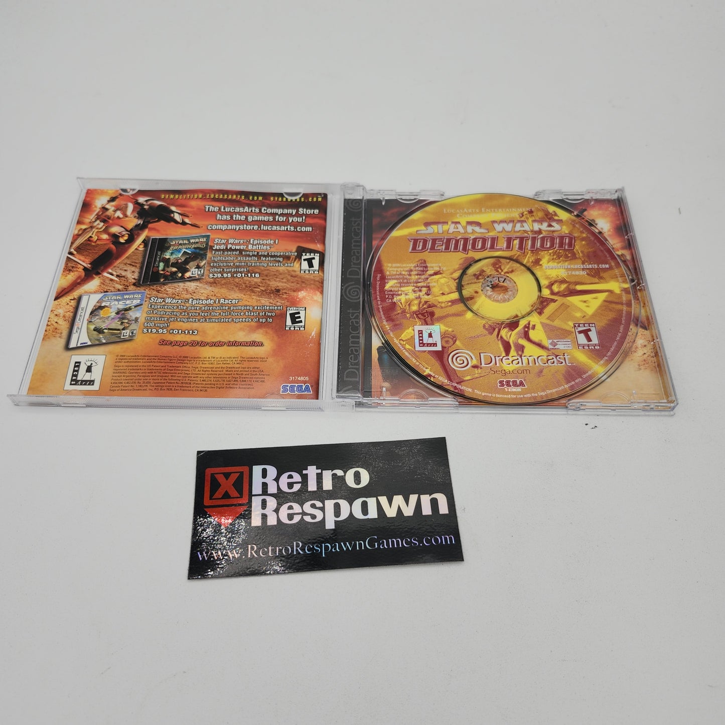 Star Wars Demolition - Sega Dreamcast (Complete