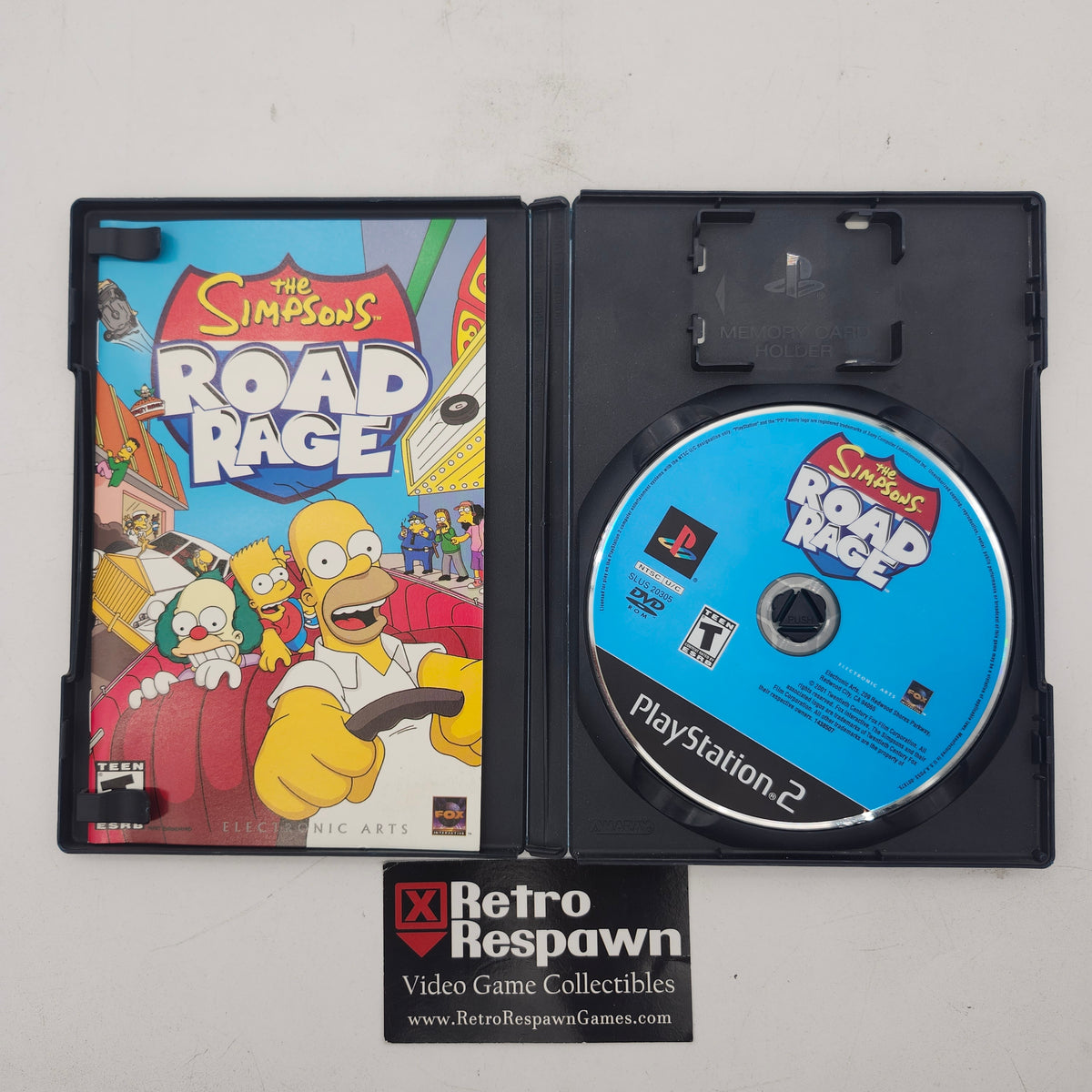 The Simpsons Road Rage - Playstation 2 (Complete)
