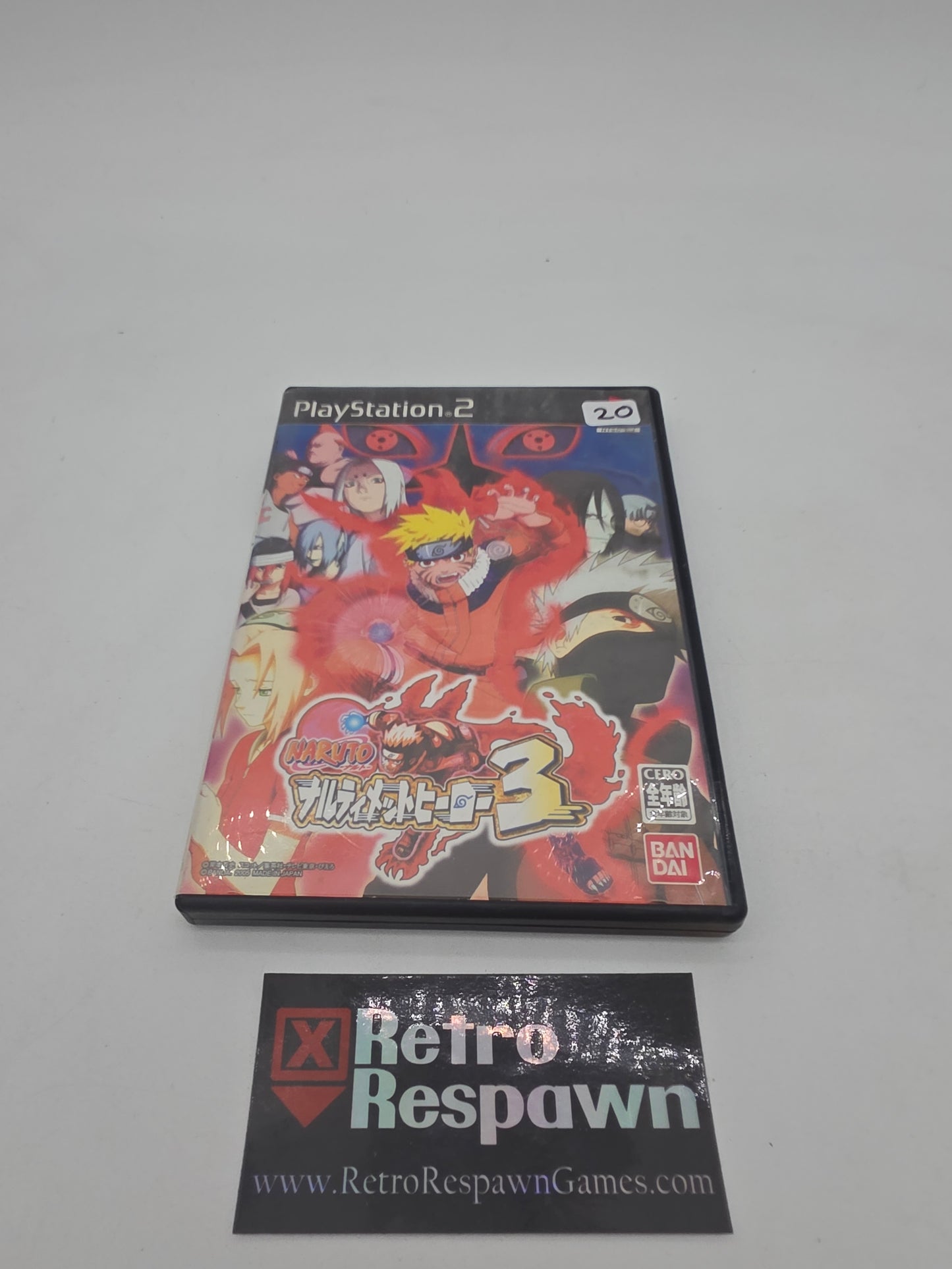 Naruto: Narutimate Hero 3 - JP Playstation 2 (Complete)
