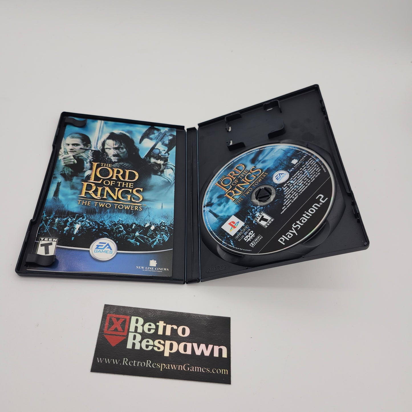 Lord of the Rings Two Towers - Playstation 2 (Complete)