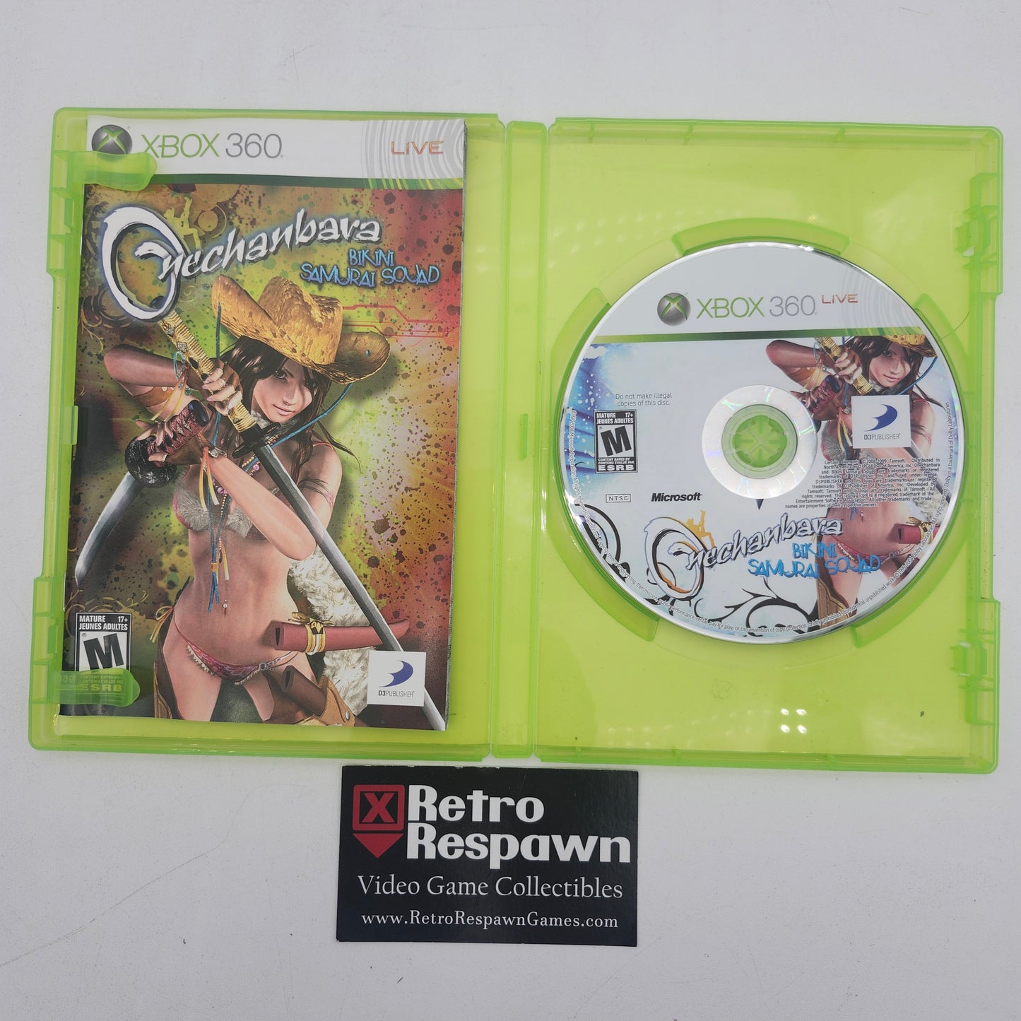 Onechanbara Bikini Samurai Squad - Xbox 360 (Complete)