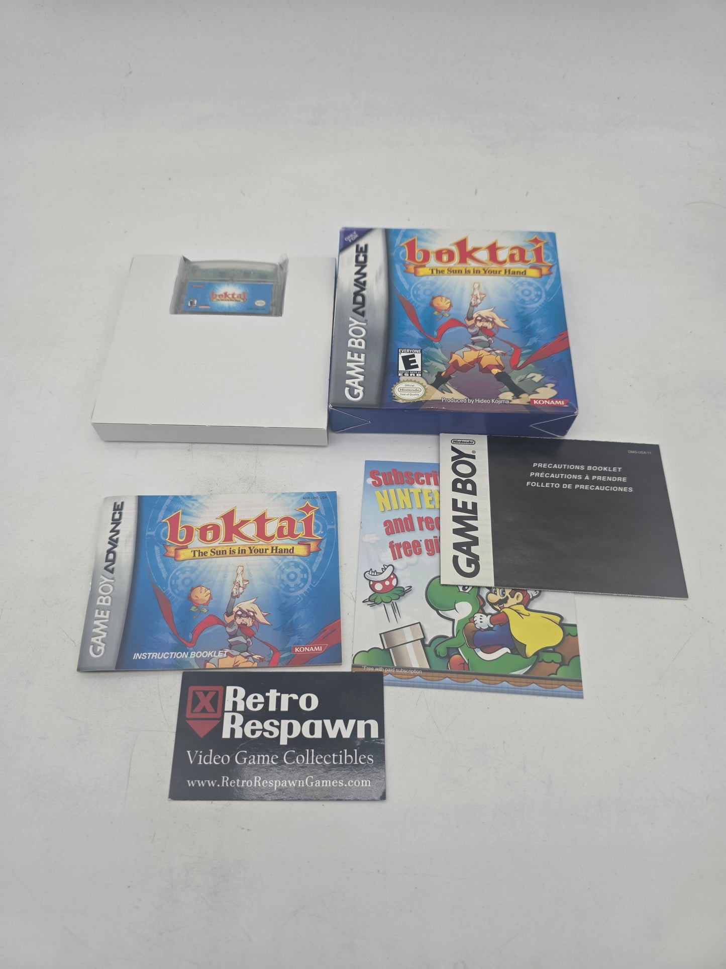 Boktai The Sun in Your Hands - GameBoy Advance (Complete)