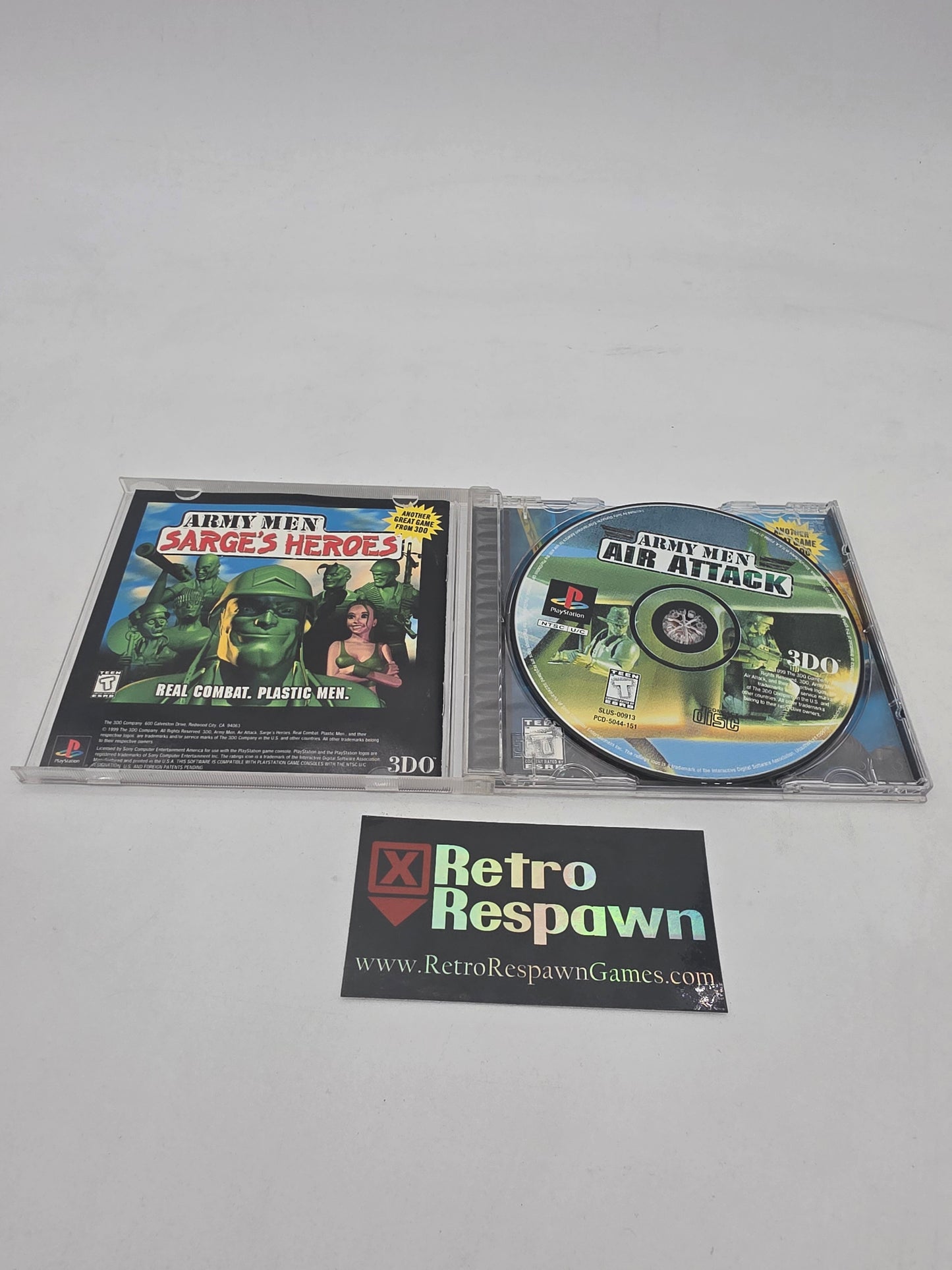 Army Men Air Attack - Playstation (Complete)