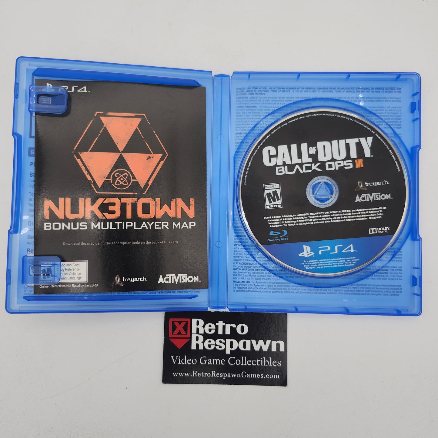 Call of Duty Black Ops III - Playstation 4 (Complete)