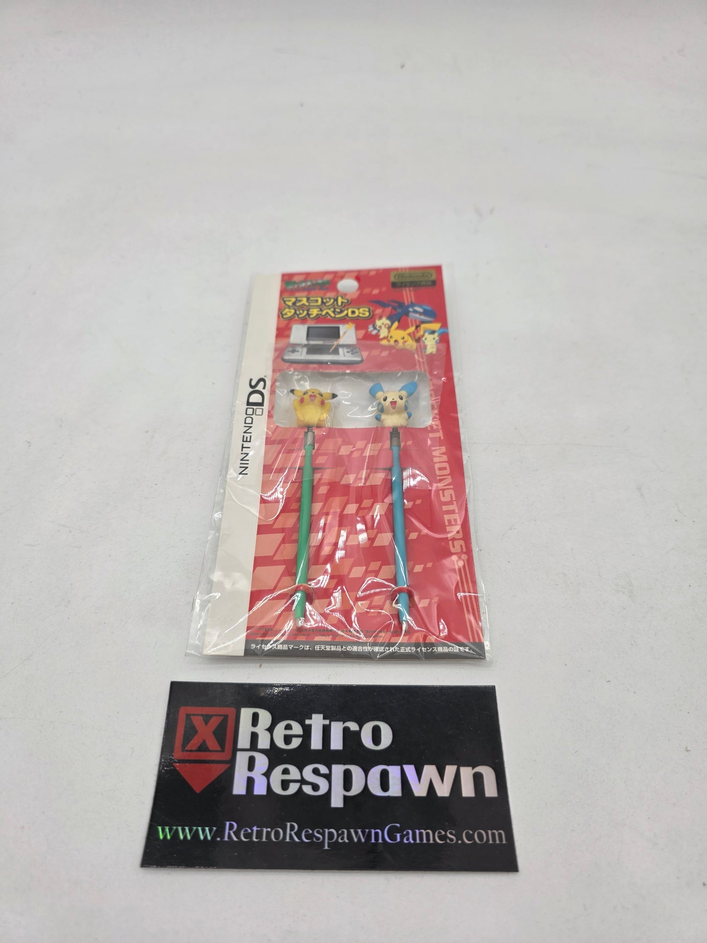 Pikachu and Minum Stylus - JP Nintendo DS (Sealed)