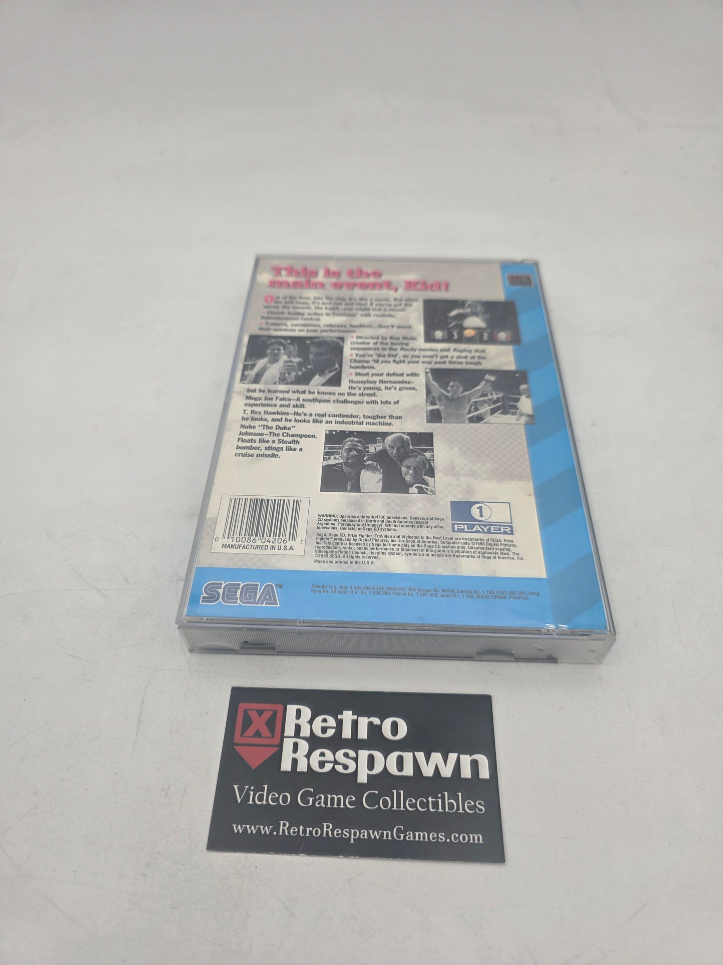 Prize Fighter - Sega CD (Complete)