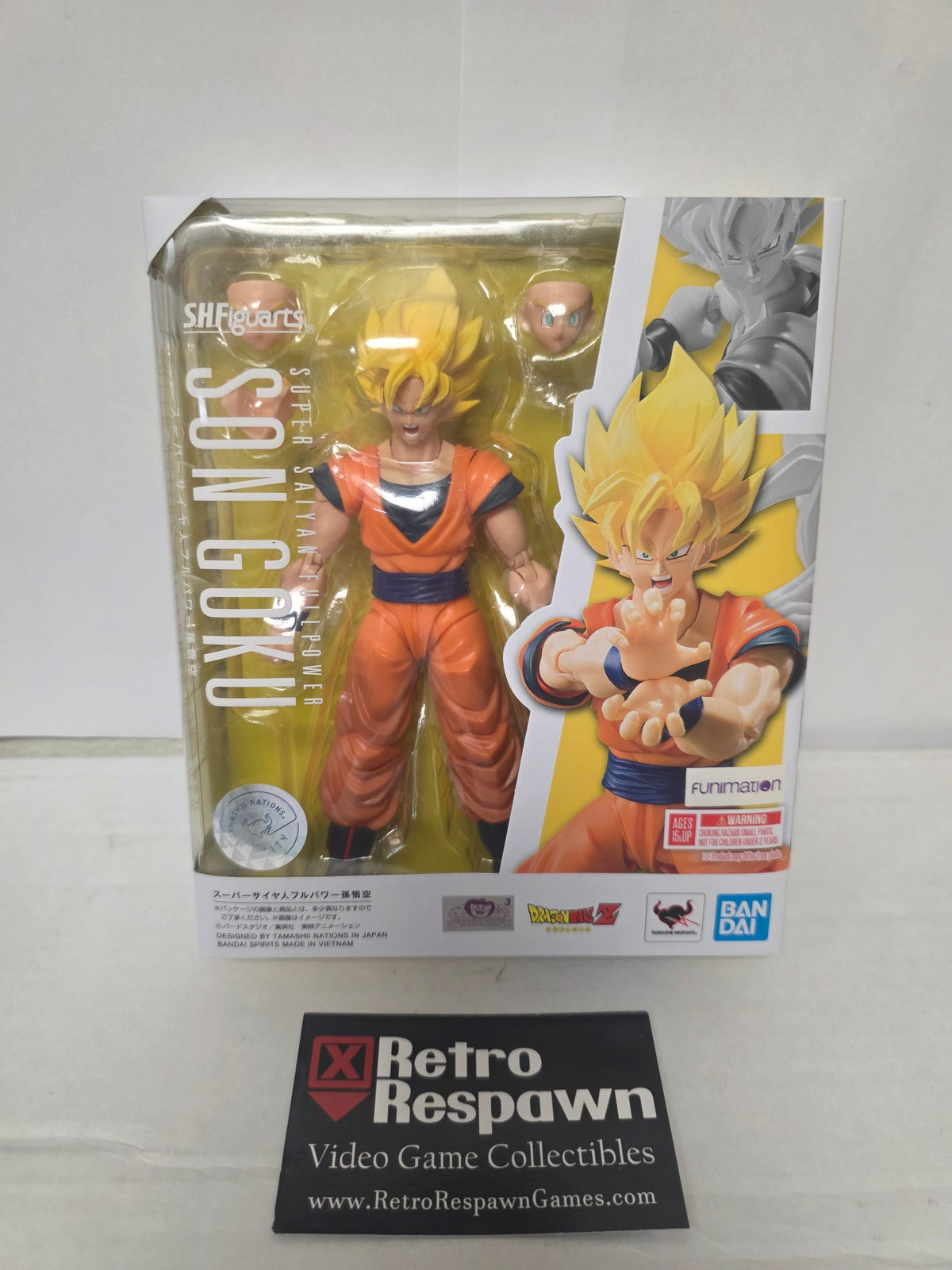 Son Goku Super Saiyain Fullpower S.H.Figuarts - Figure/Statue (Sealed)