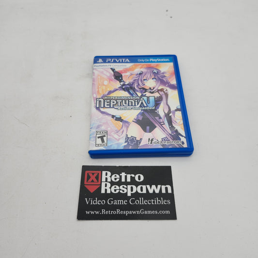 Hyperdimension Neptunia U: Action Unleashed - Playstation Vita (Complete)