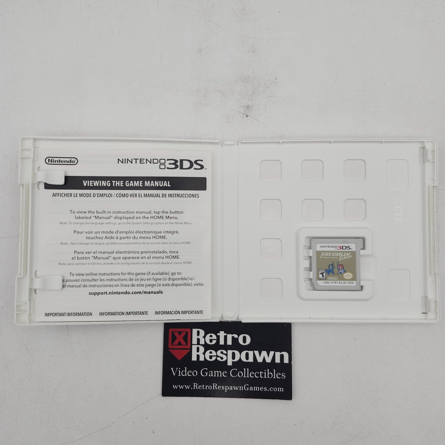 Fire Emblem Echoes: Shadows of Valentia - Nintendo 3DS (Complete)