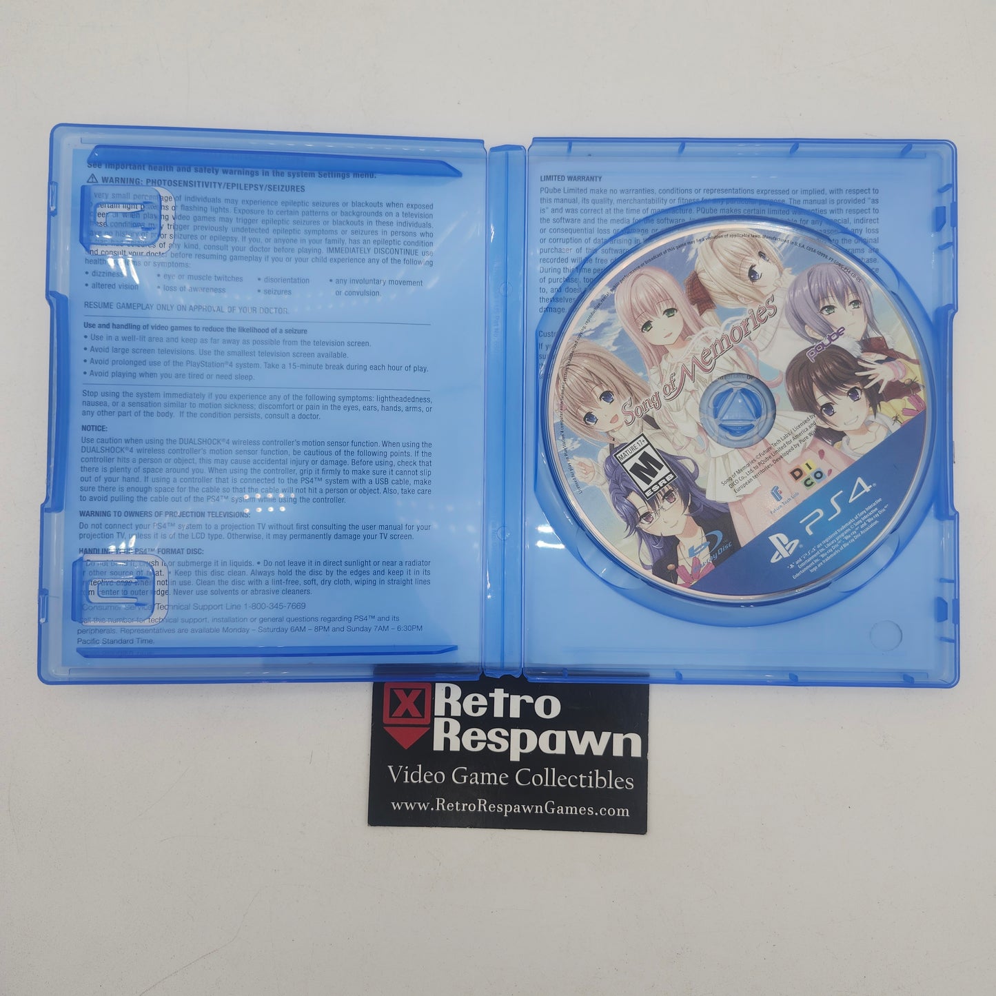 Song of Memories - Playstation 4 (Complete)