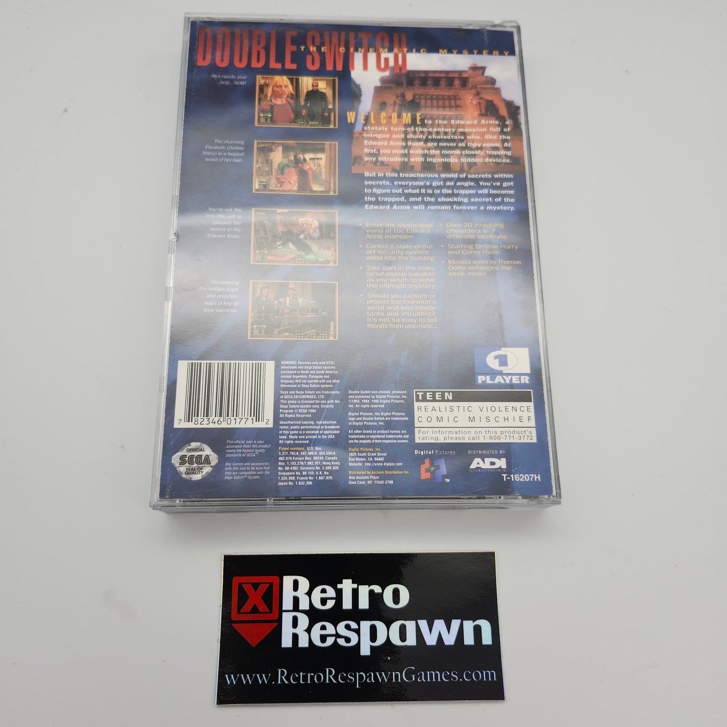 Double Switch - Sega Saturn (Complete)