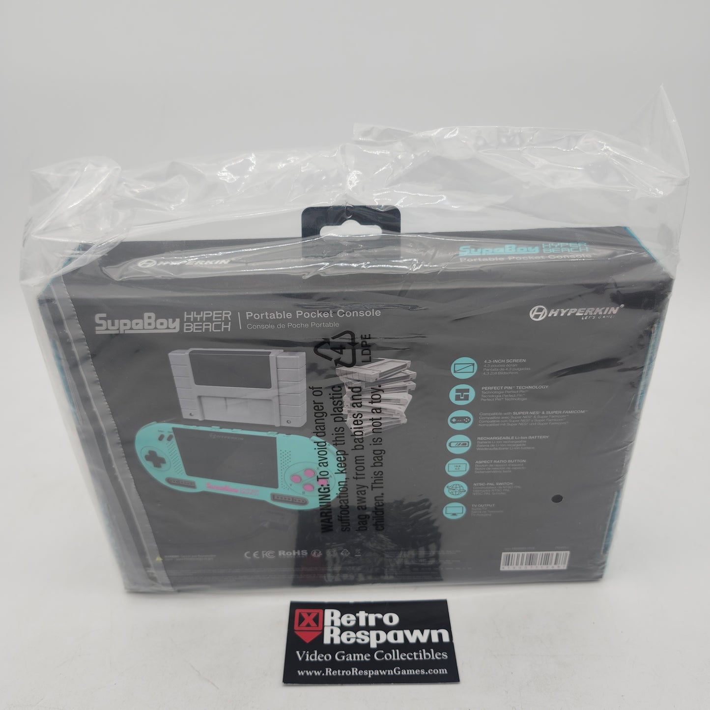 SupaBoy Hyper Beach - Super Nintendo (Sealed)