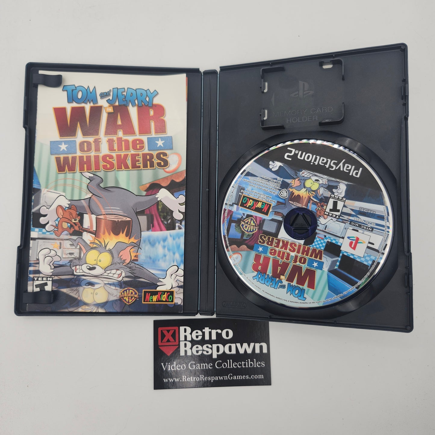 Tom and Jerry War of Whiskers - Playstation 2 (Complete)