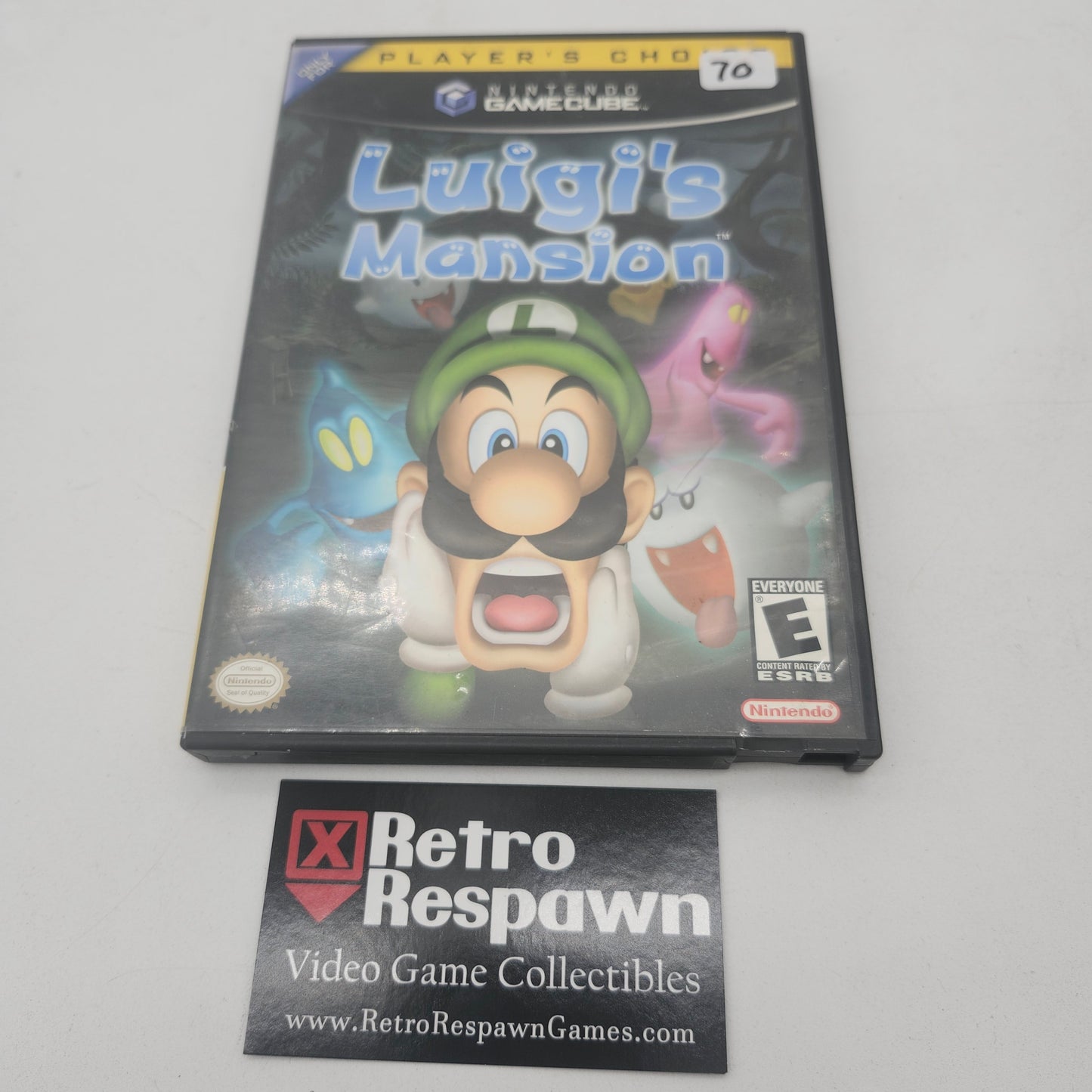 Luigi's Mansion Player's Choice - Gamecube (Complete)