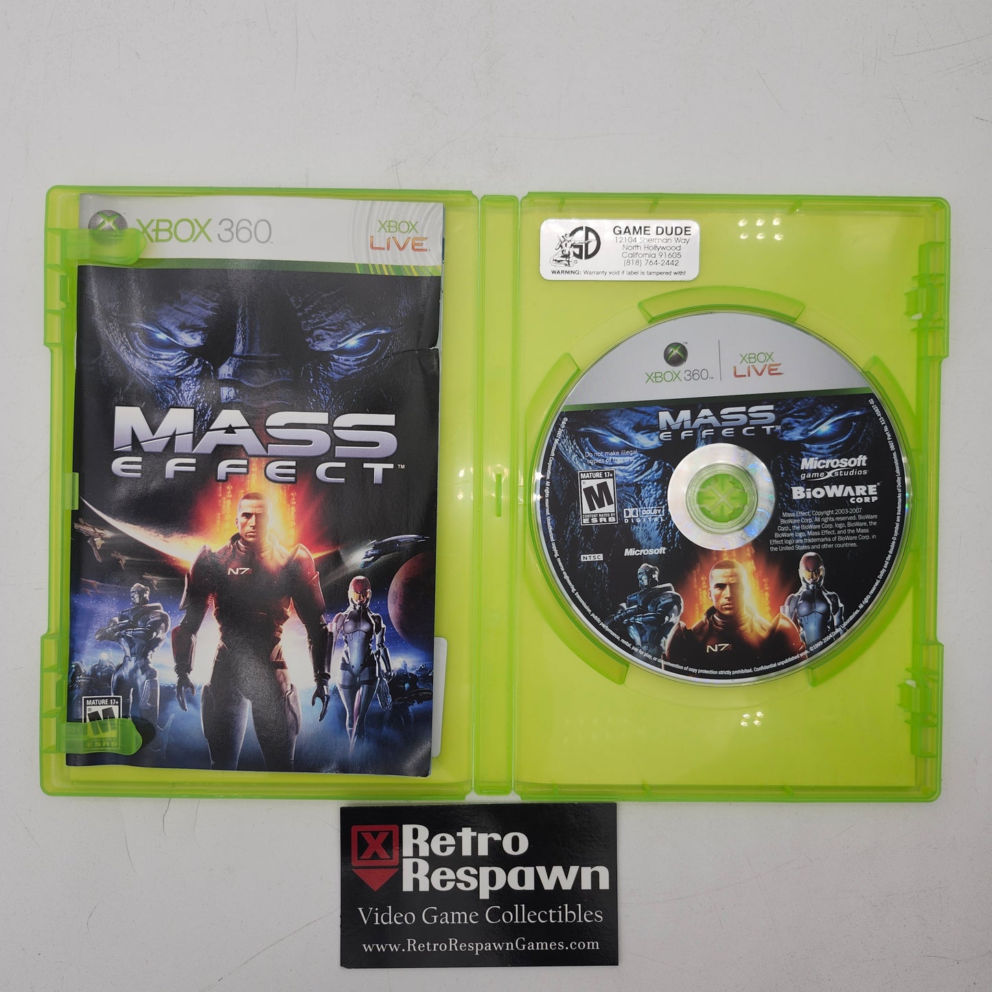 Mass Effect - Xbox 360 (Complete)