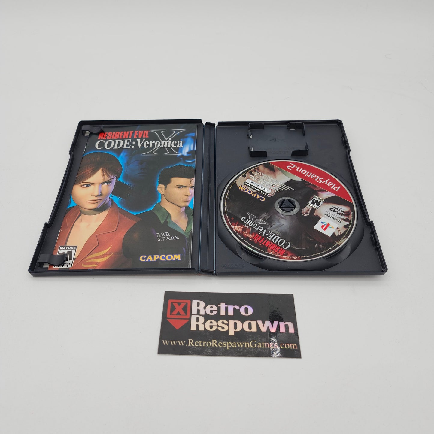 Resident Evil Code Veronica X - Playstation 2 (Complete)