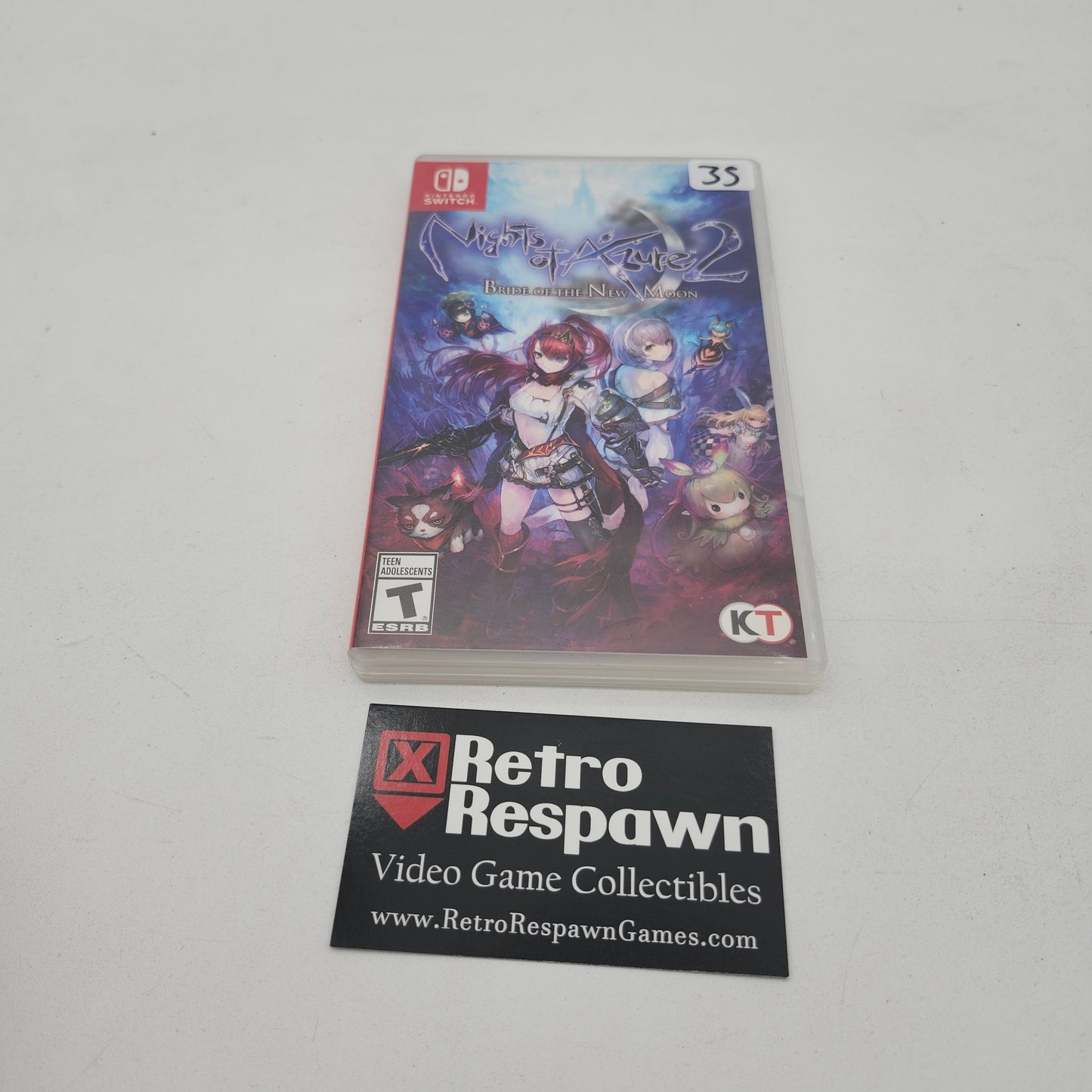 Nights of Azure 2: Bride of the New Moon - Nintendo Switch (Complete)