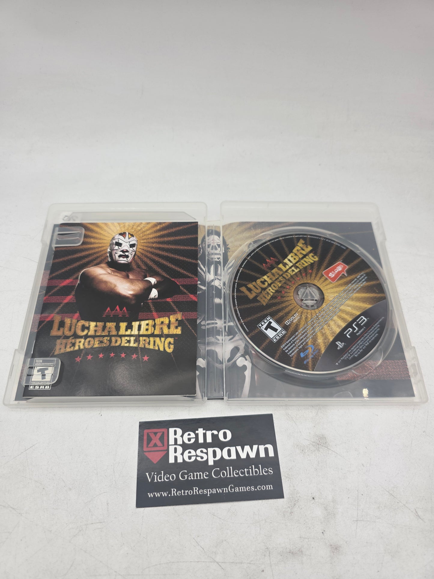 Lucha Libre AAA: Heroes del Ring - Playstation 3 (Complete)