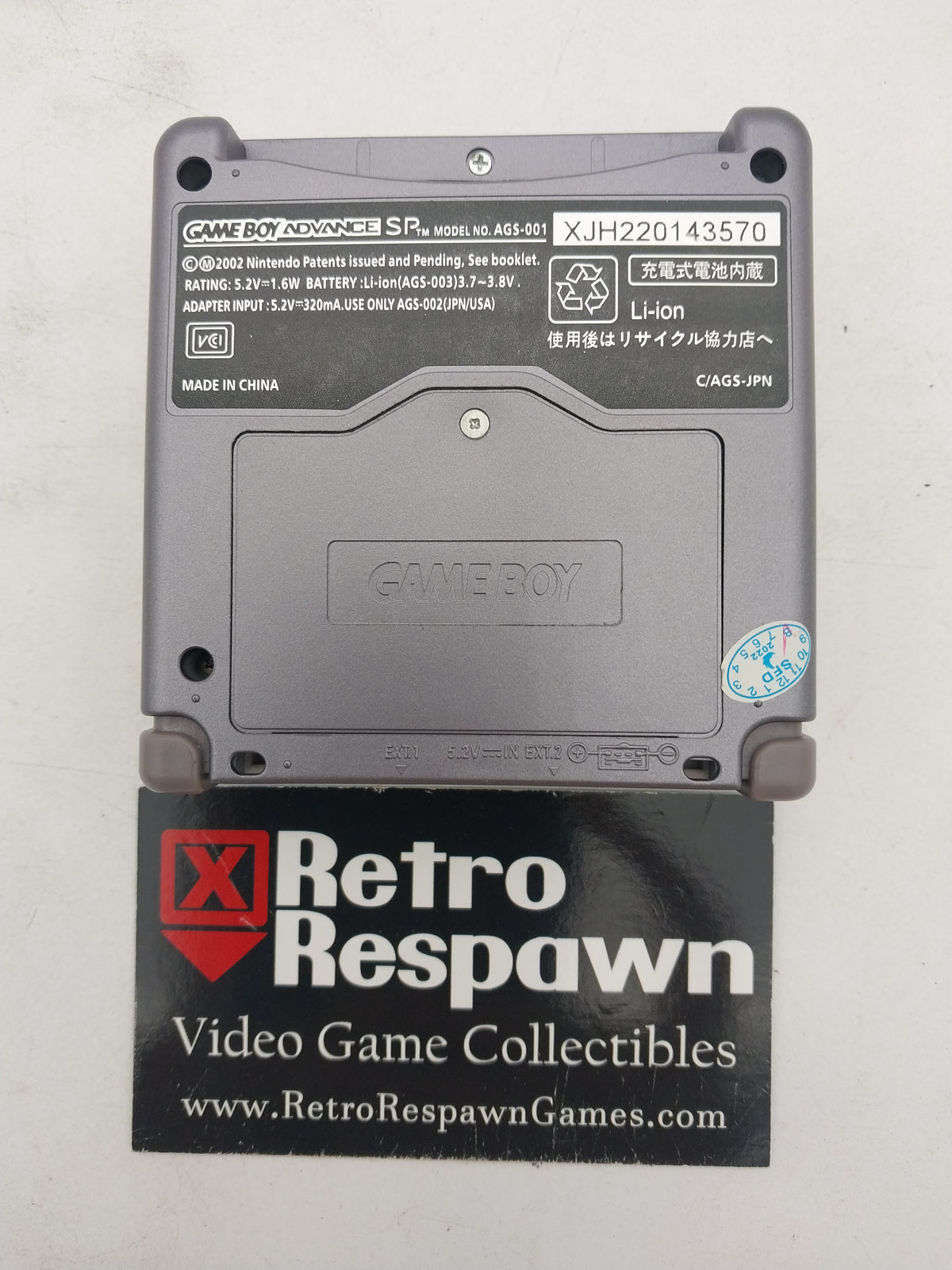 Reshell NES Gameboy Advance SP - GameBoy Advance (Console+Charger)