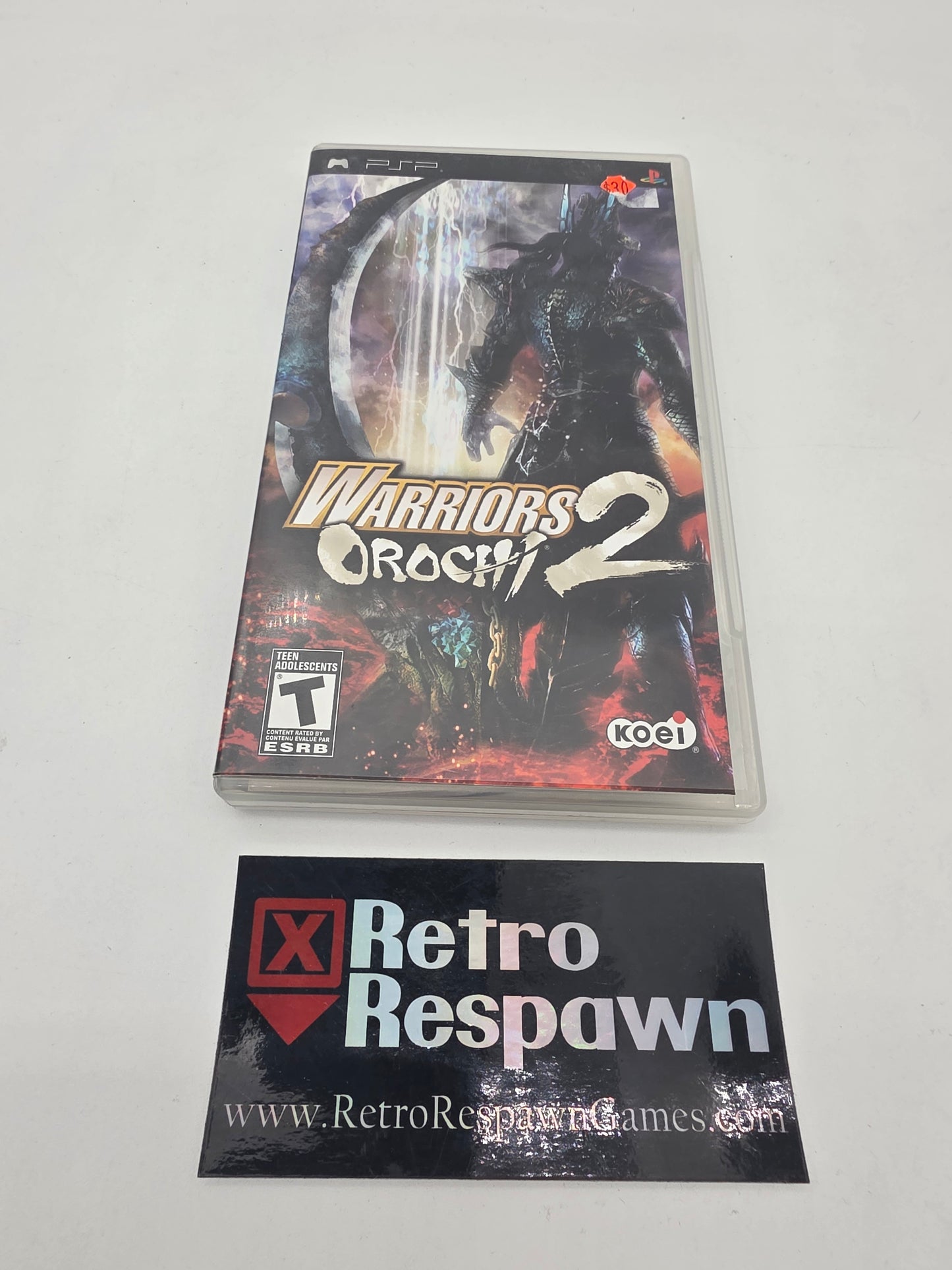 Warriors Orochi 2 - PSP (Complete)