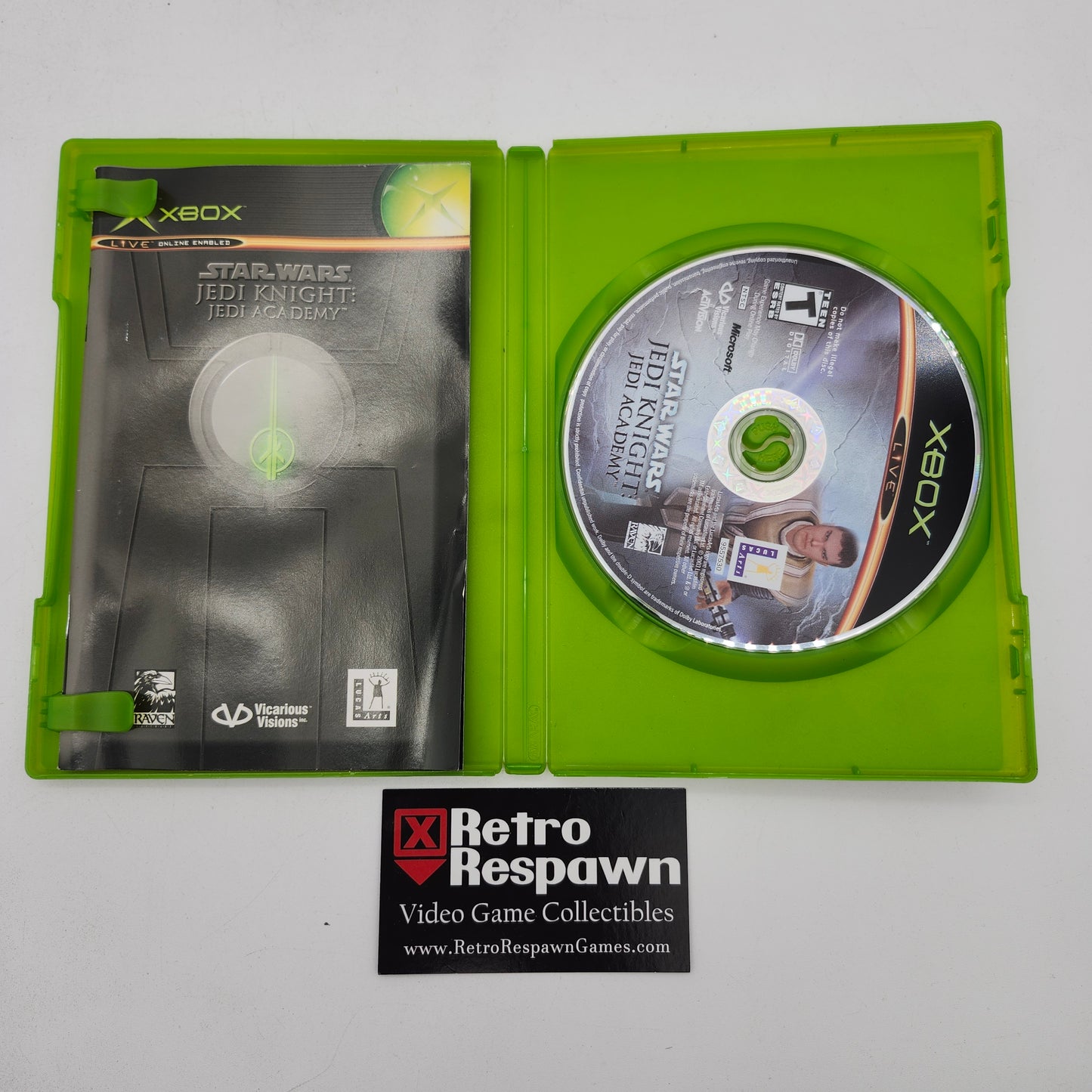 Star Wars Jedi Knight Jedi Academy - Xbox (Complete)