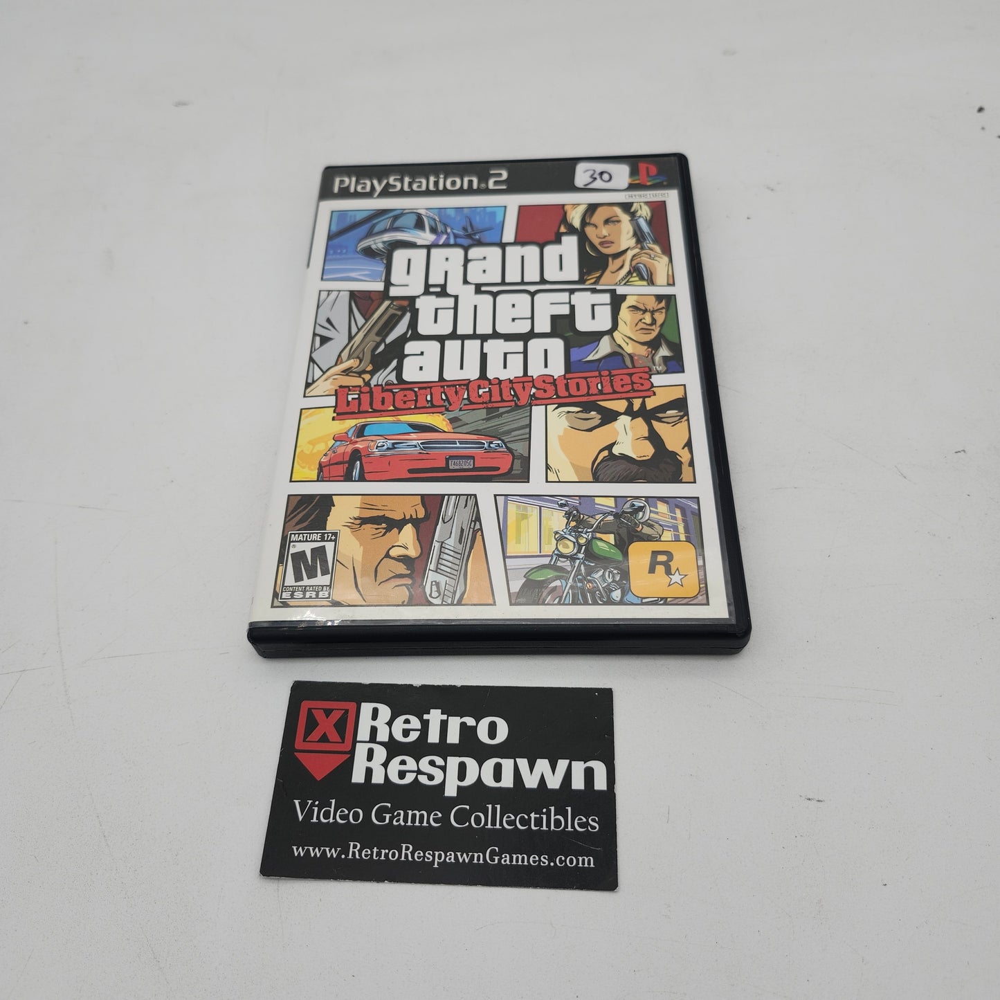 Grand Theft Auto Liberty City Stories - Playstation 2 (Complete w/Map)
