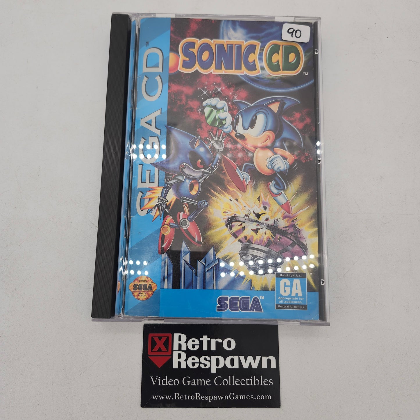 Sonic CD - Sega CD (Complete)